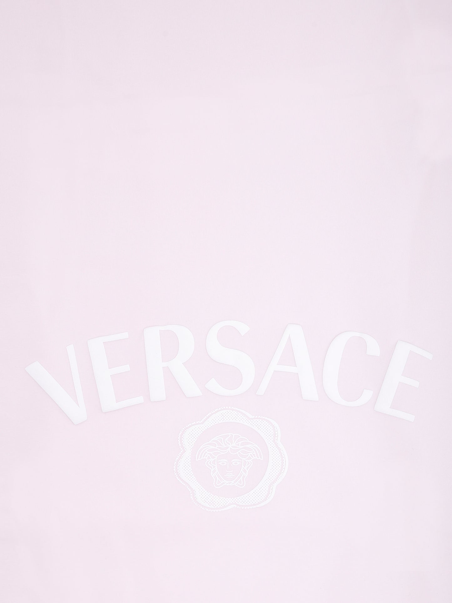 Coperta rosa con logo e Medusa per neonata,Versace,1017939 1A15206 2PW30