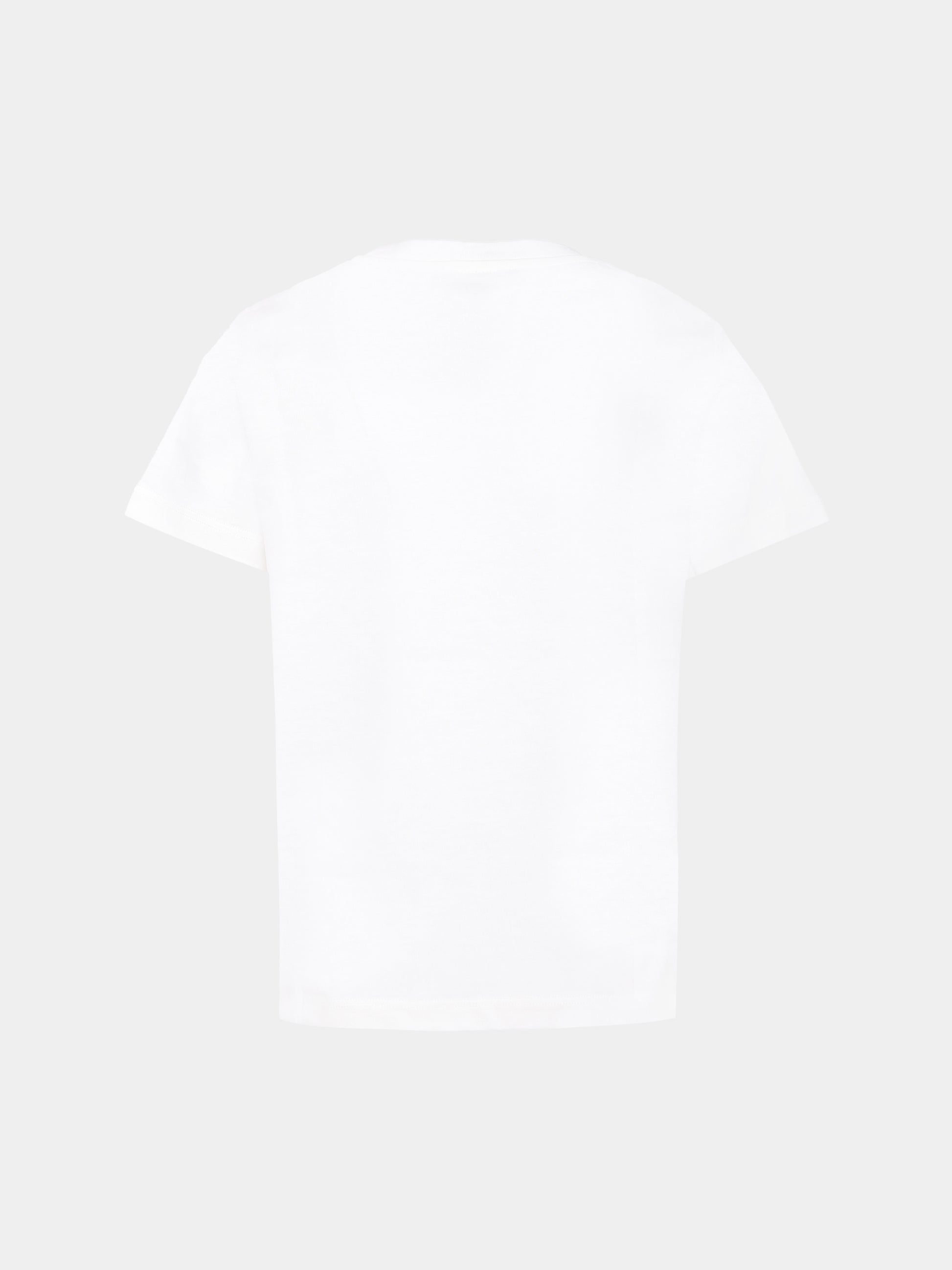 T-shirt bianca La Vacanza per bambina,Versace,1018181 1A15227 2W070