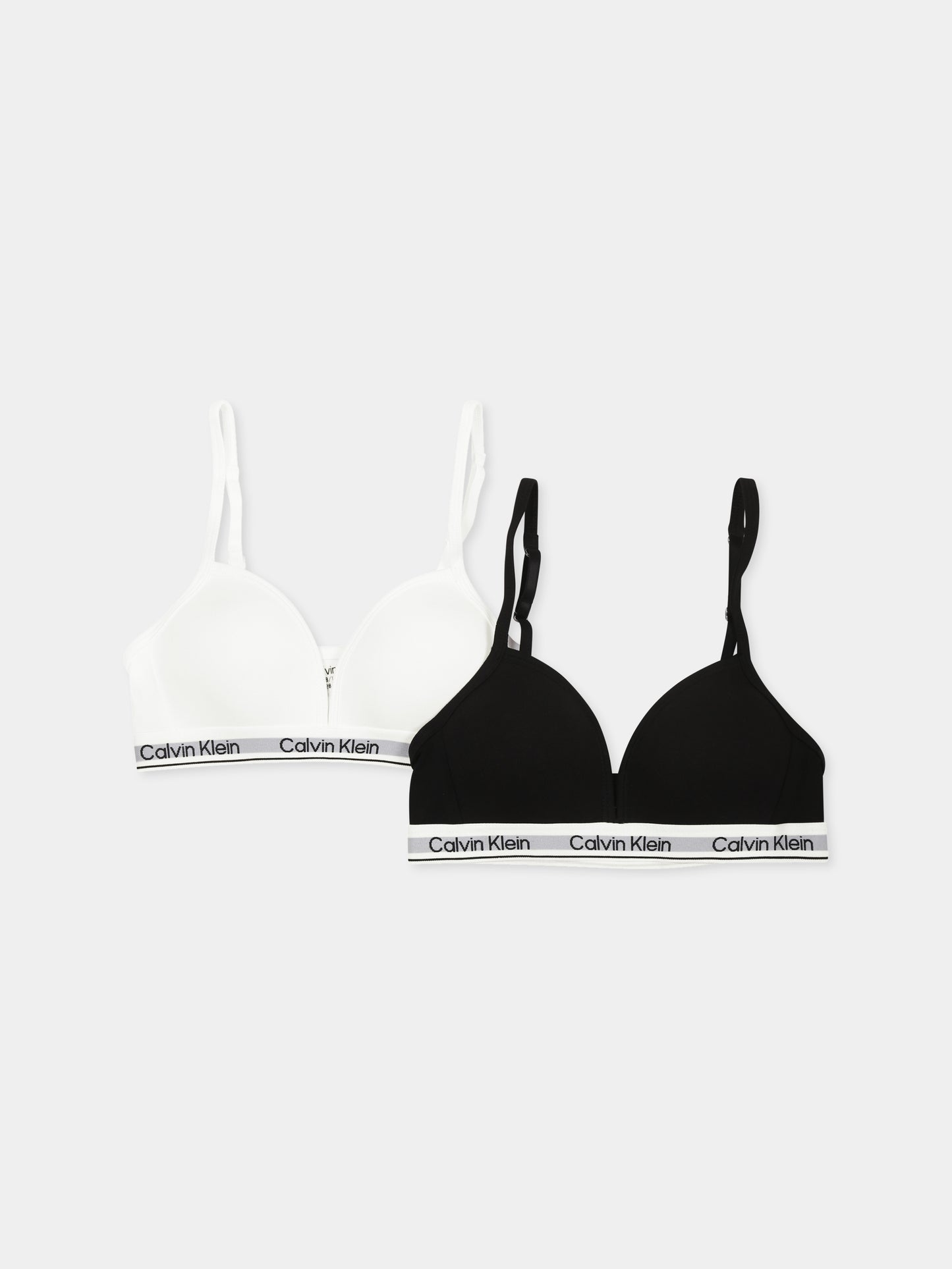 Set reggiseni multicolor per  bambina con logo,Calvin Klein Kids,G80G800723 0SC