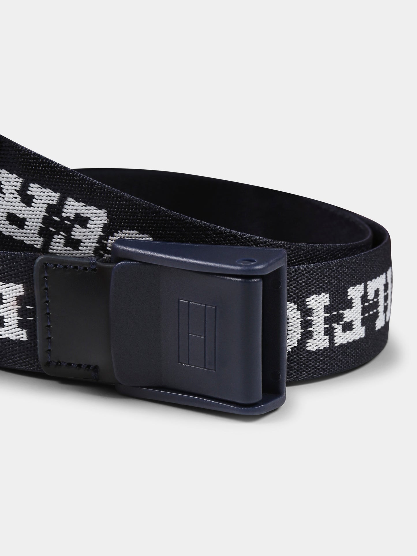 Cintura blu per bambino con logo,Tommy Hilfiger Junior,AU0AU01854 DW6