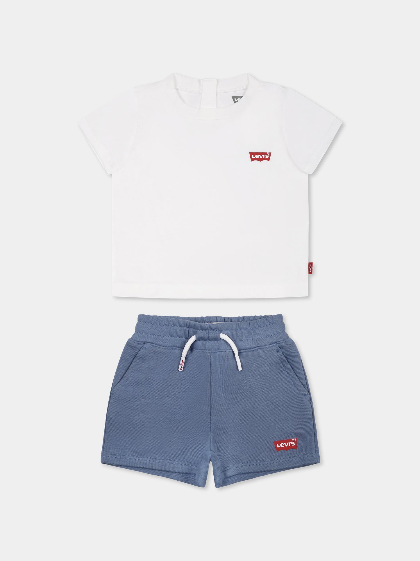 Completo multicolor per neonato con logo,Levi's Kids,6EK813 X38