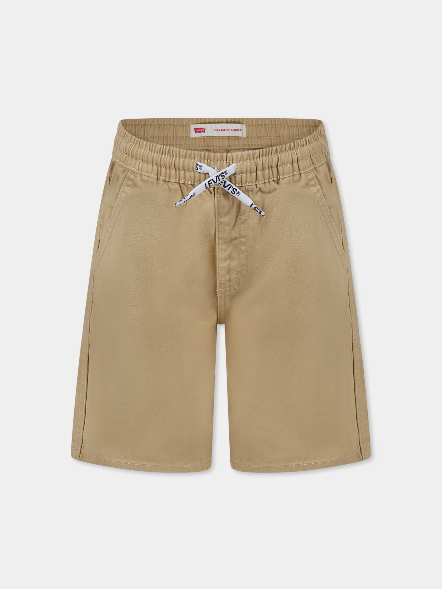 Shorts beige per bambino,Levi's Kids,8EH006 X6R