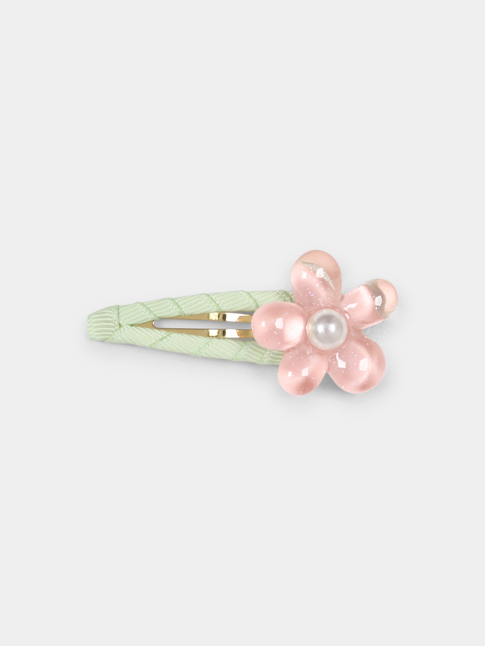Set fermagli multicolor per bambina con fiori,Self-portrait,SS25-729-M