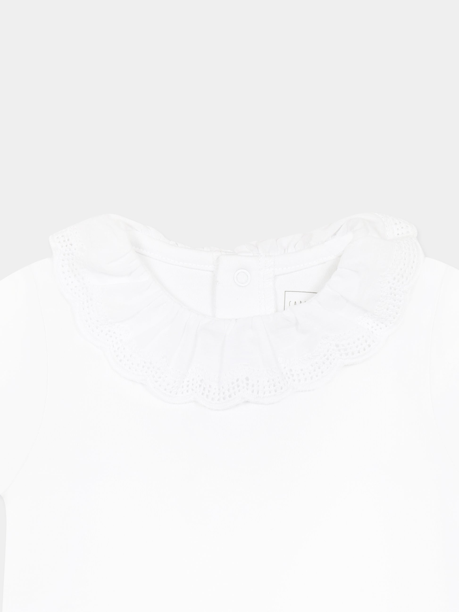 Body bianco per neonata,Carrement Beau,Y30021 10P