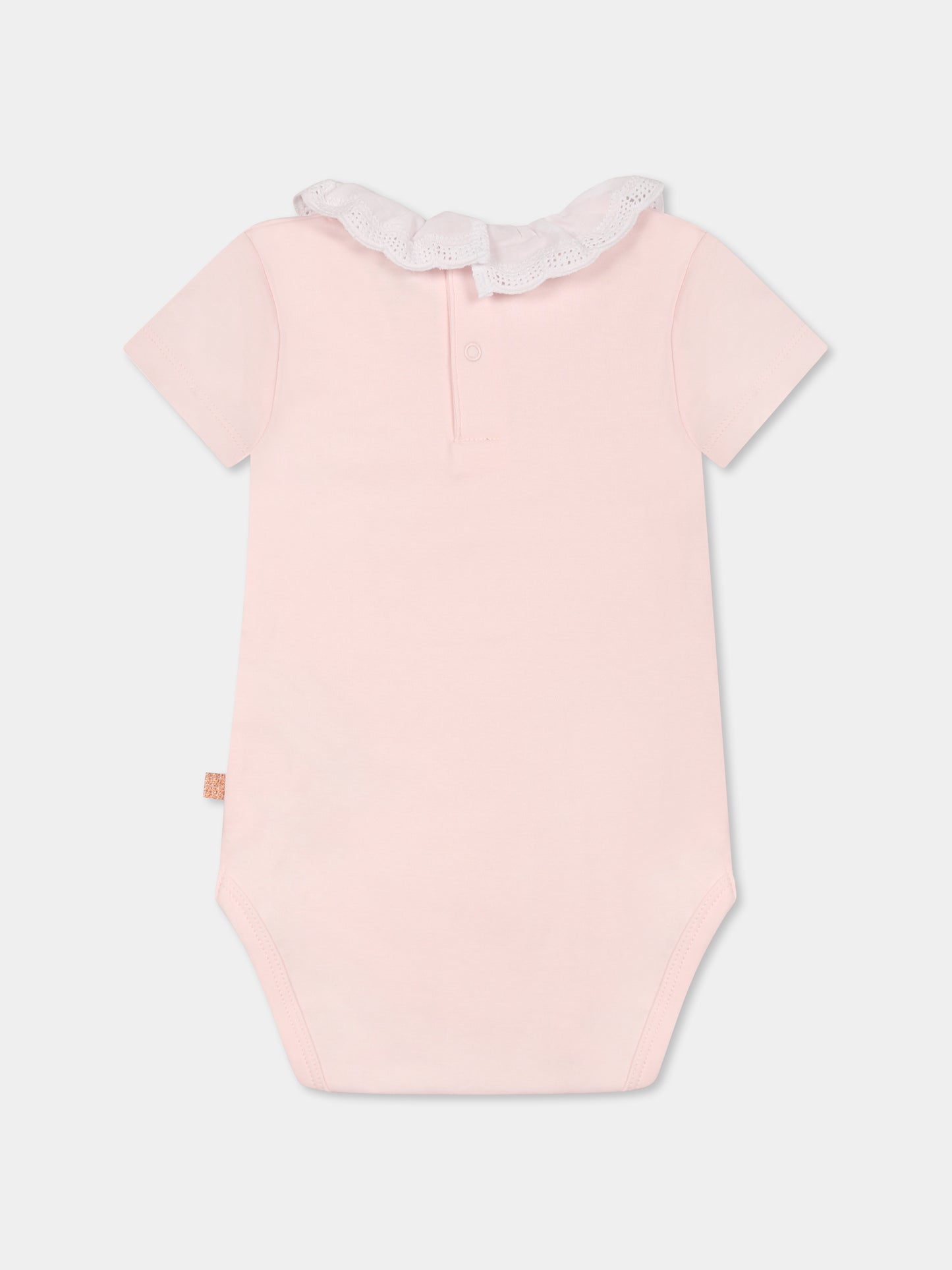 Body rosa per neonata,Carrement Beau,Y30021 43B