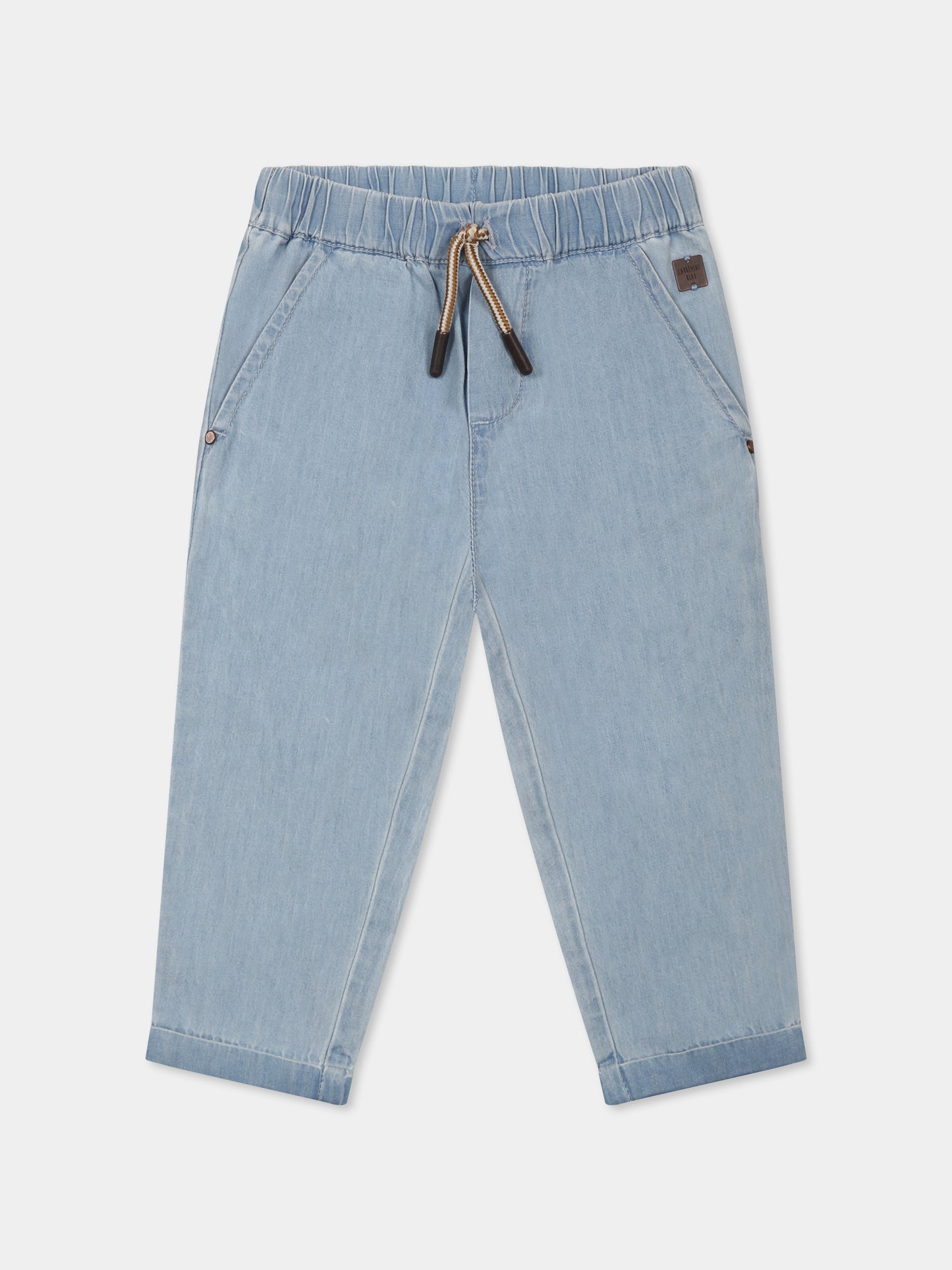 Jeans denim per neonato con logo,Carrement Beau,Y30140 Z10