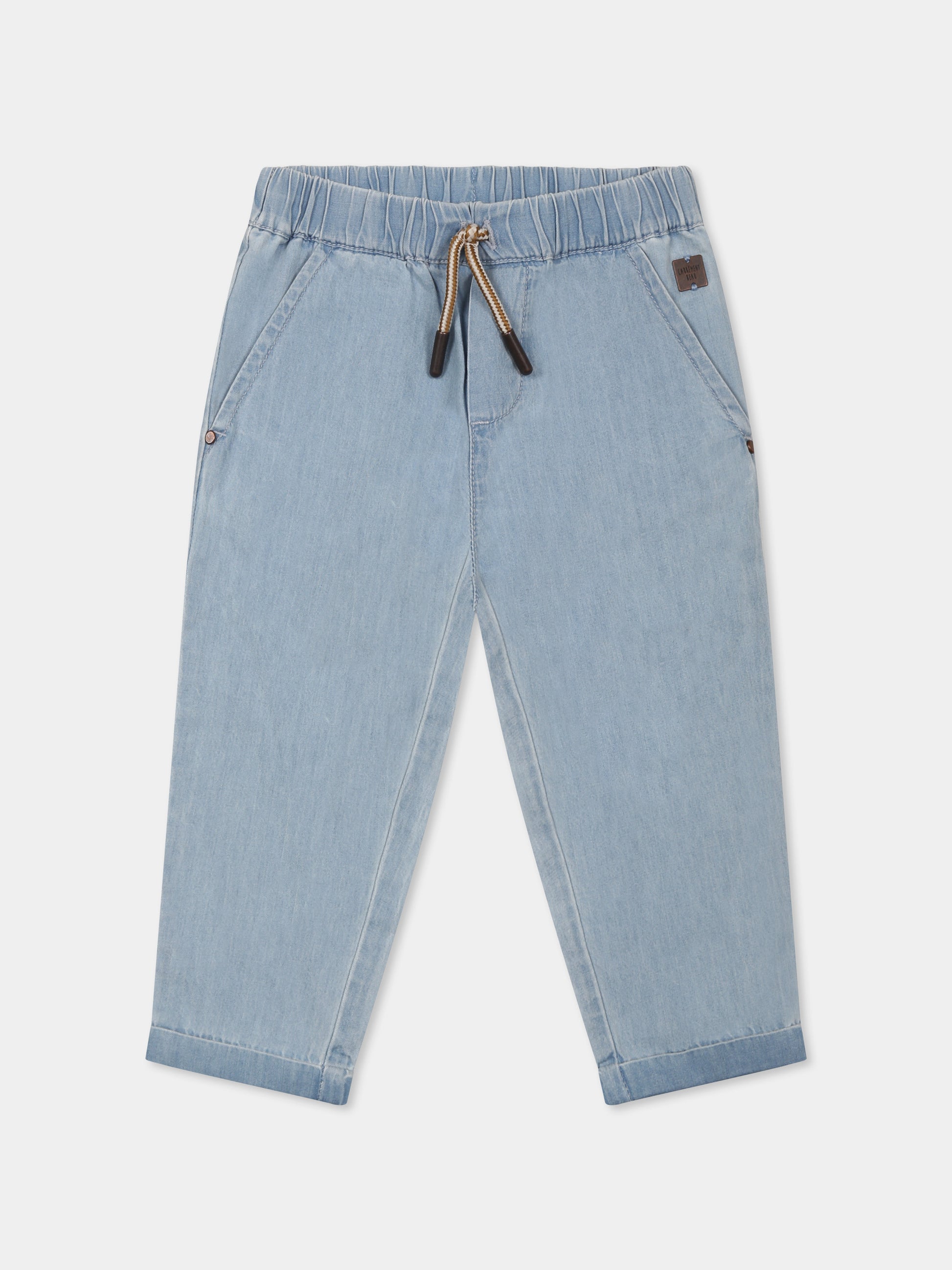 Jeans denim per neonato con logo,Carrement Beau,Y30140 Z10