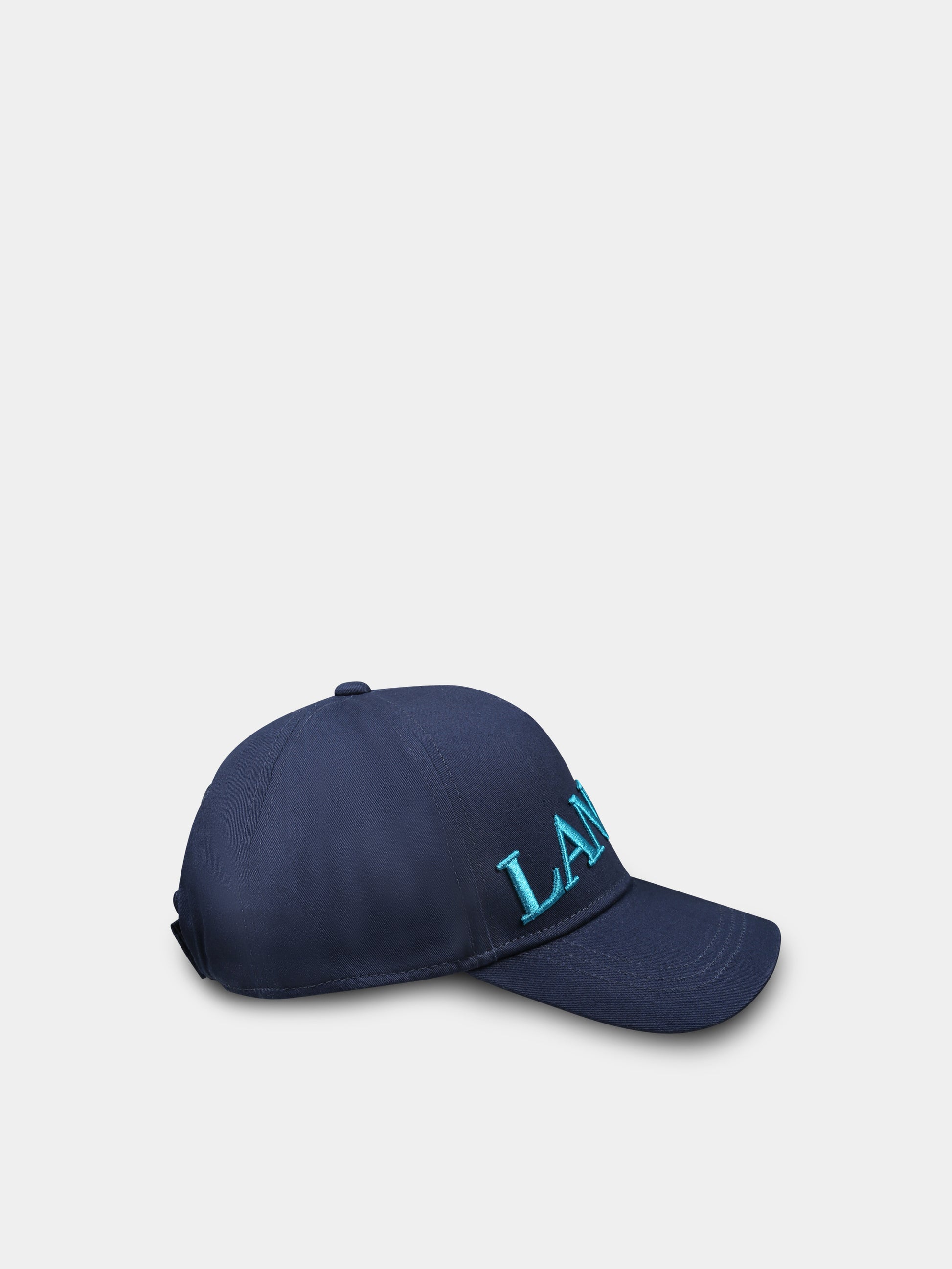 Cappello blu per bambino con logo,Lanvin Petite,N30051 84H