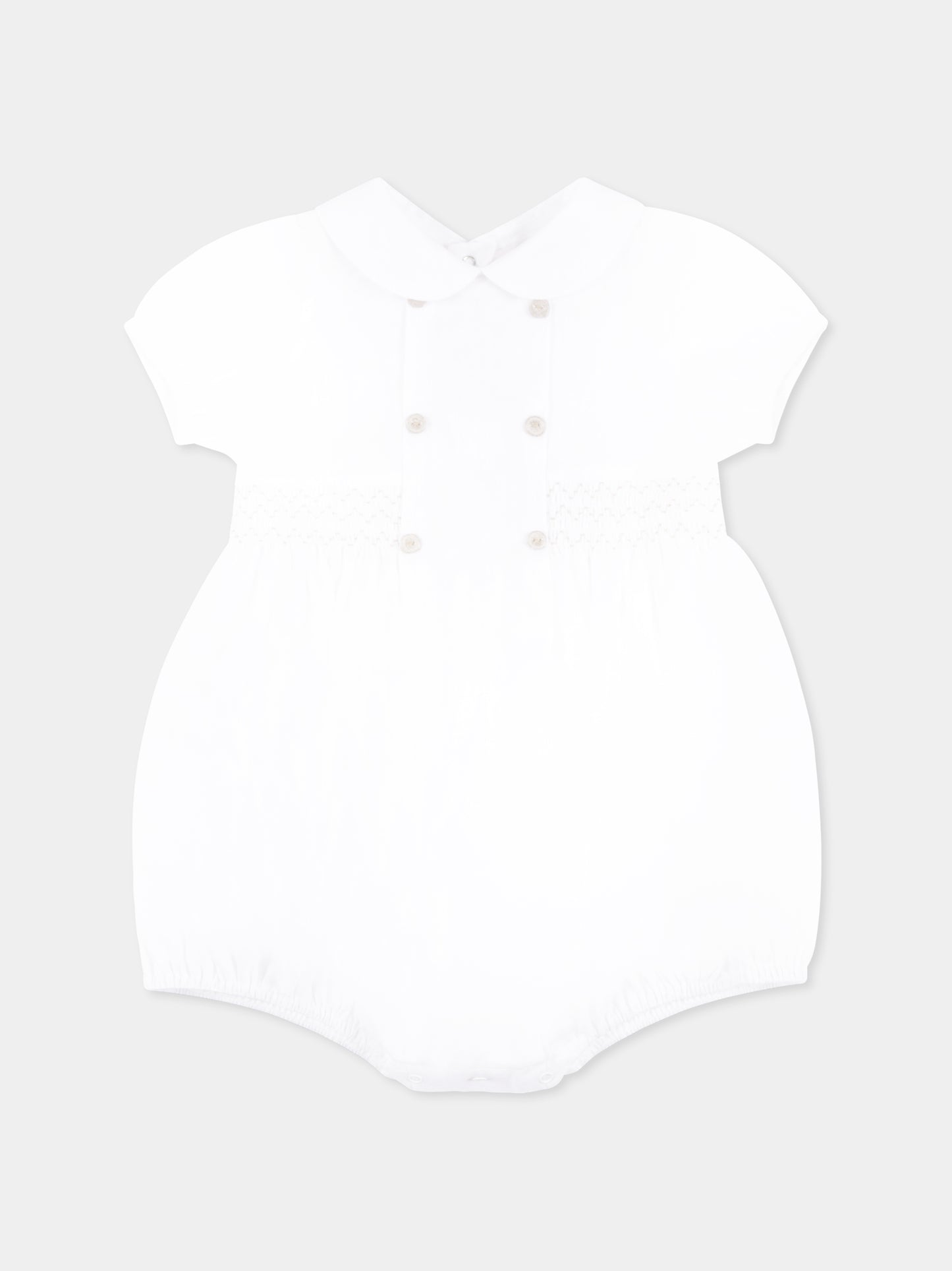 Pagliaccetto bianco per neonata,Mercadante 1939,MP004 BIANCO