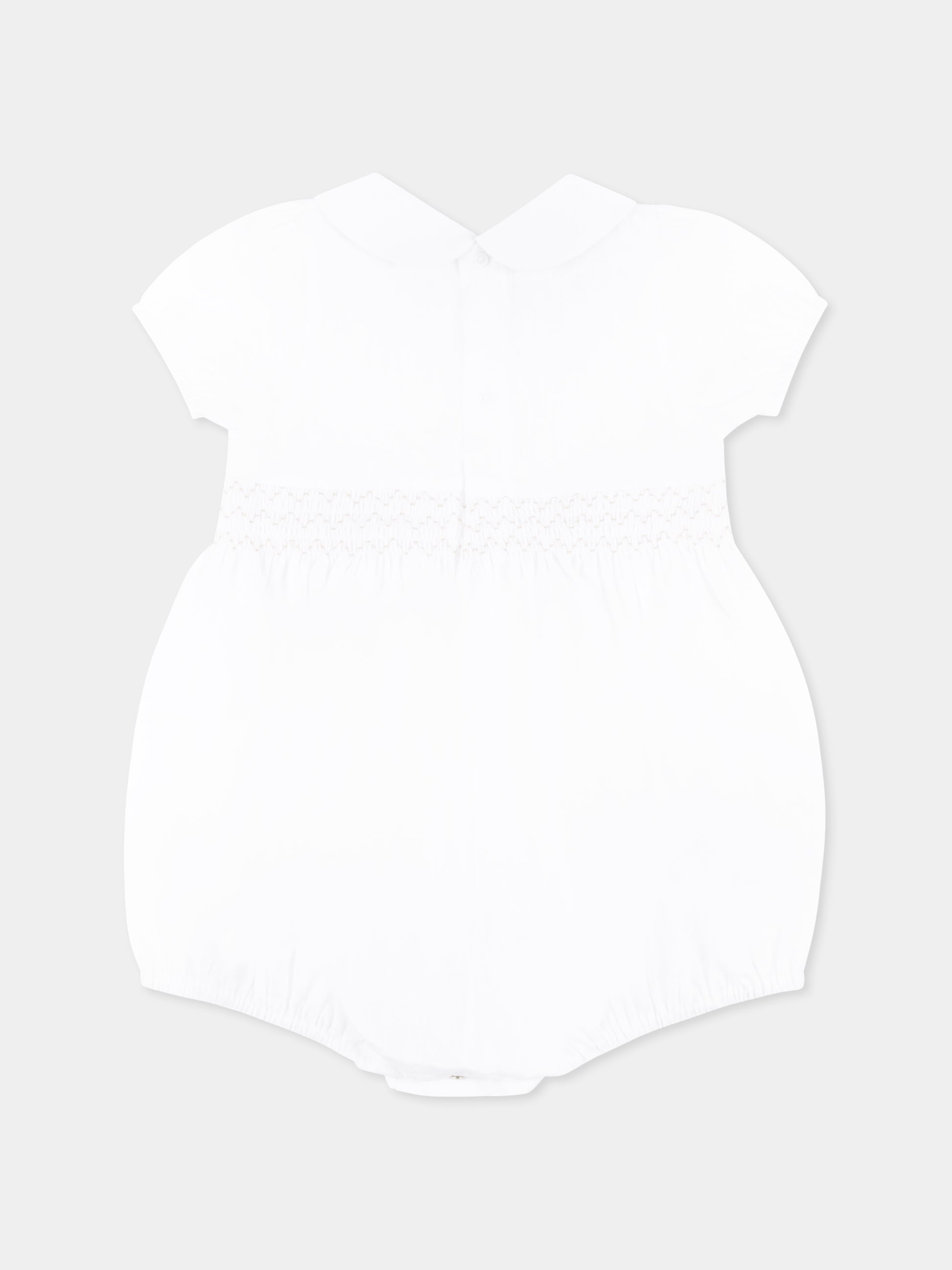 Pagliaccetto bianco per neonata,Mercadante 1939,MP004 BIANCO