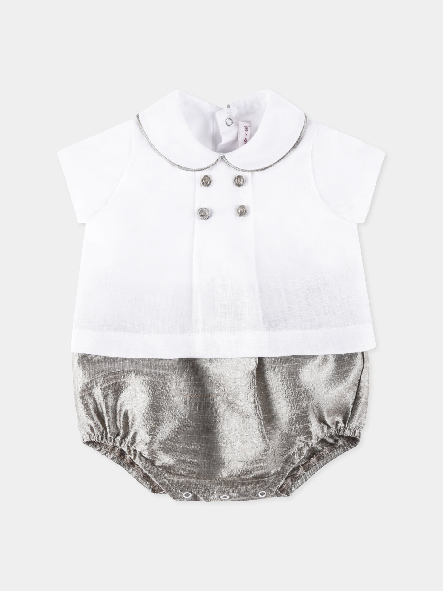 Pagliaccetto beige per neonato,Mercadante 1939,MP010 MARRONE