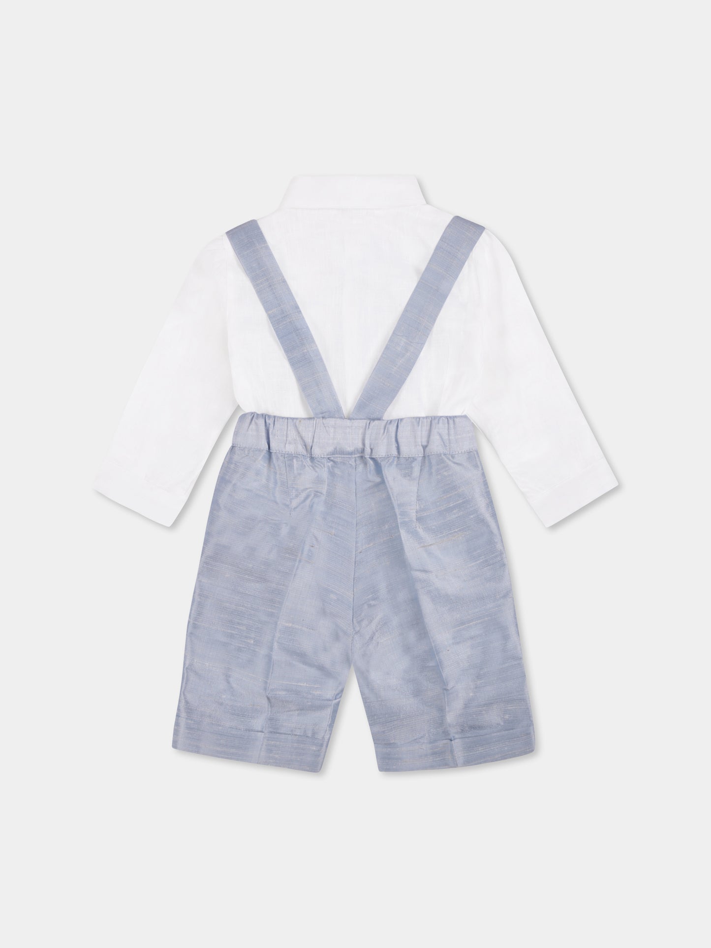 Completo azzurro per neoanto con papillon,Mercadante 1939,M013 AZZURRO