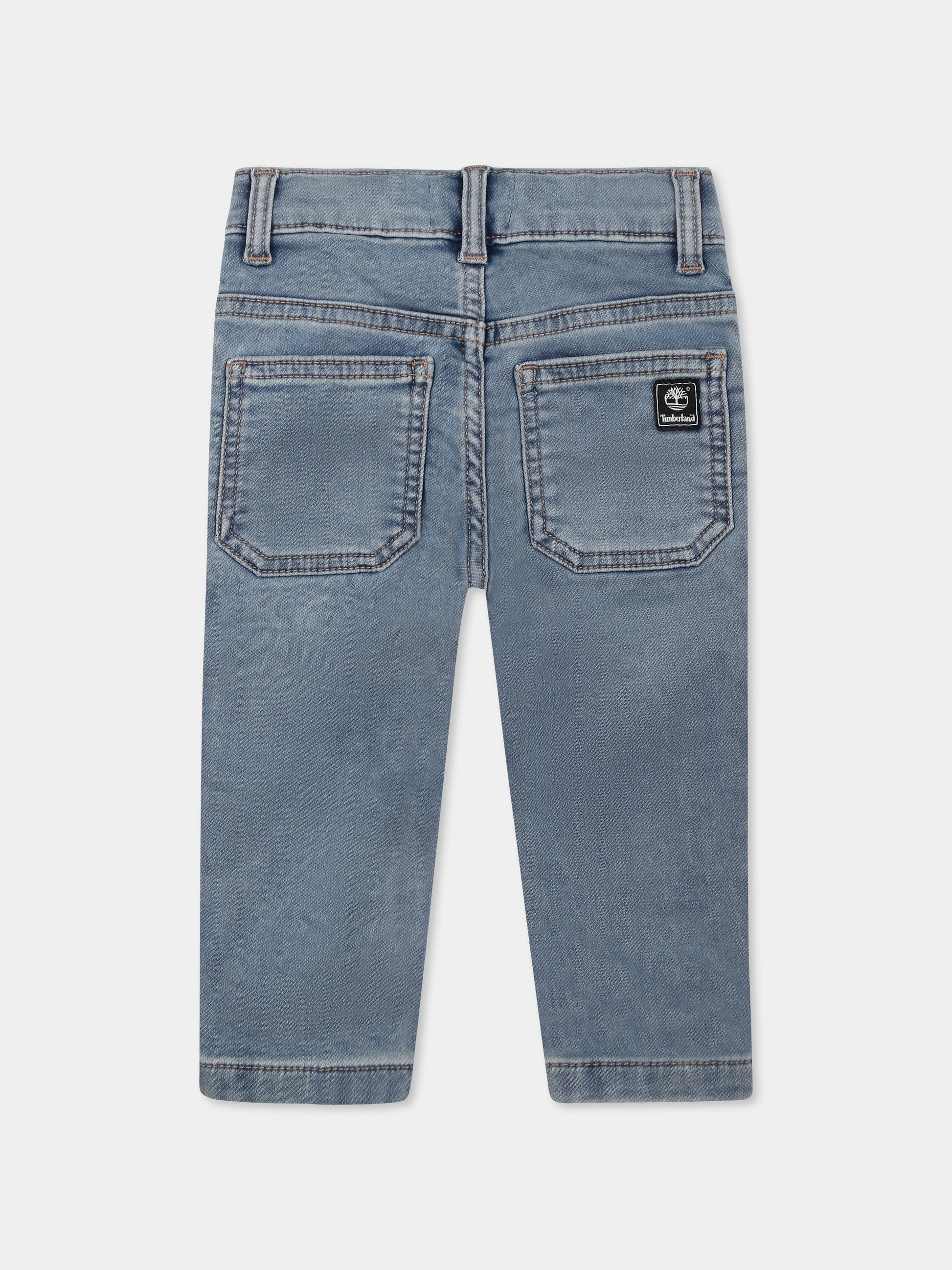 Jeans denim for baby boy with logo,Timberland,T60194 Z74
