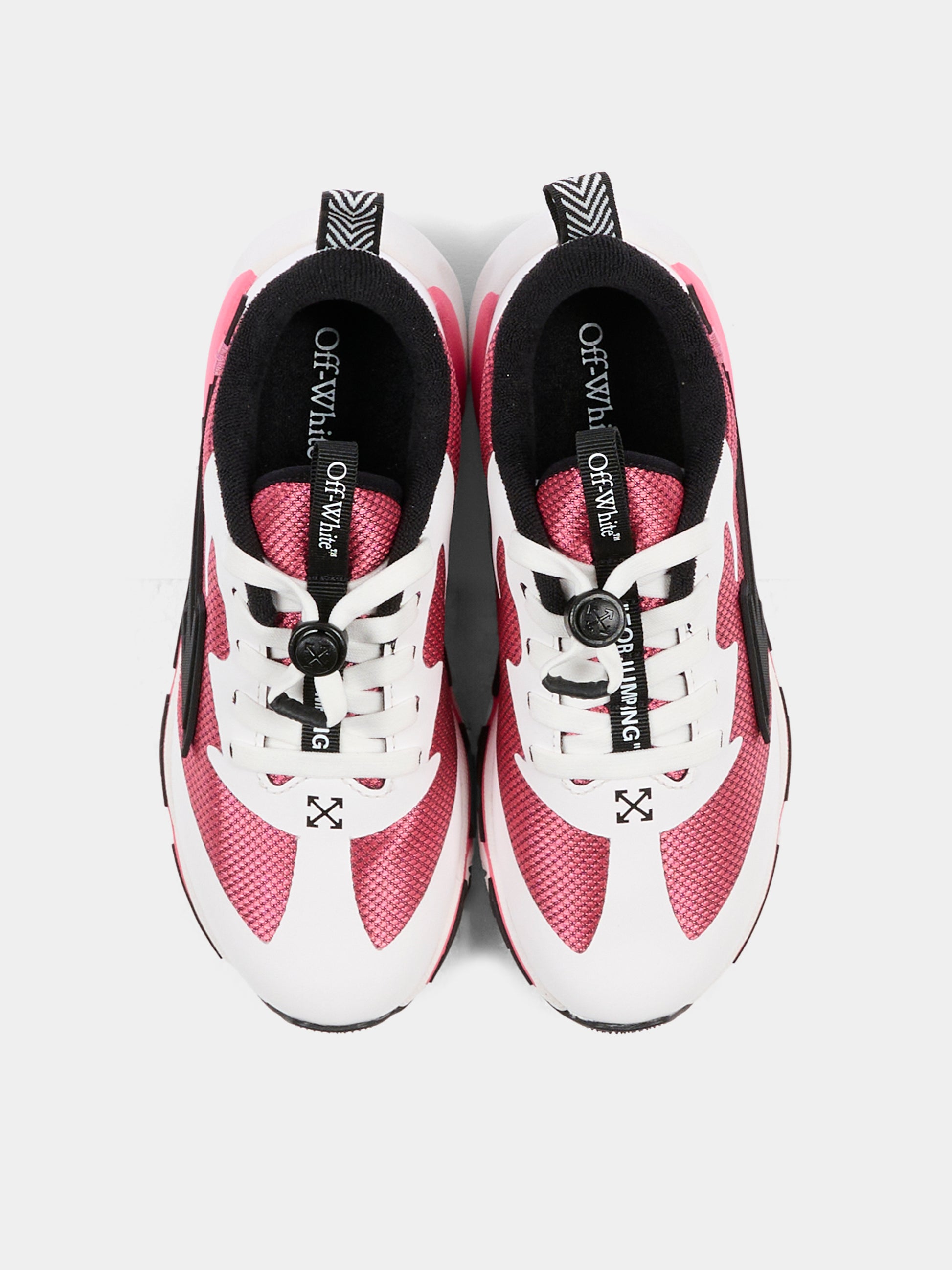 Sneakers For Jumping rosa per bambina,Off White,OGIA008F25FAB0013001