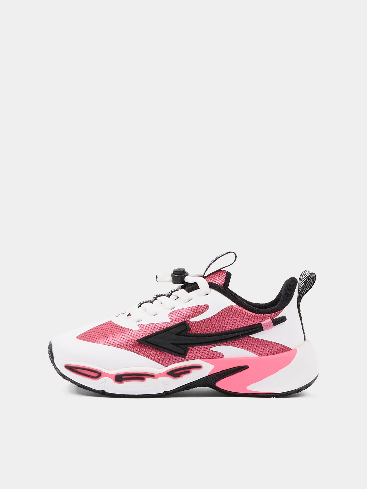 Sneakers For Jumping rosa per bambina,Off White,OGIA008F25FAB0013001