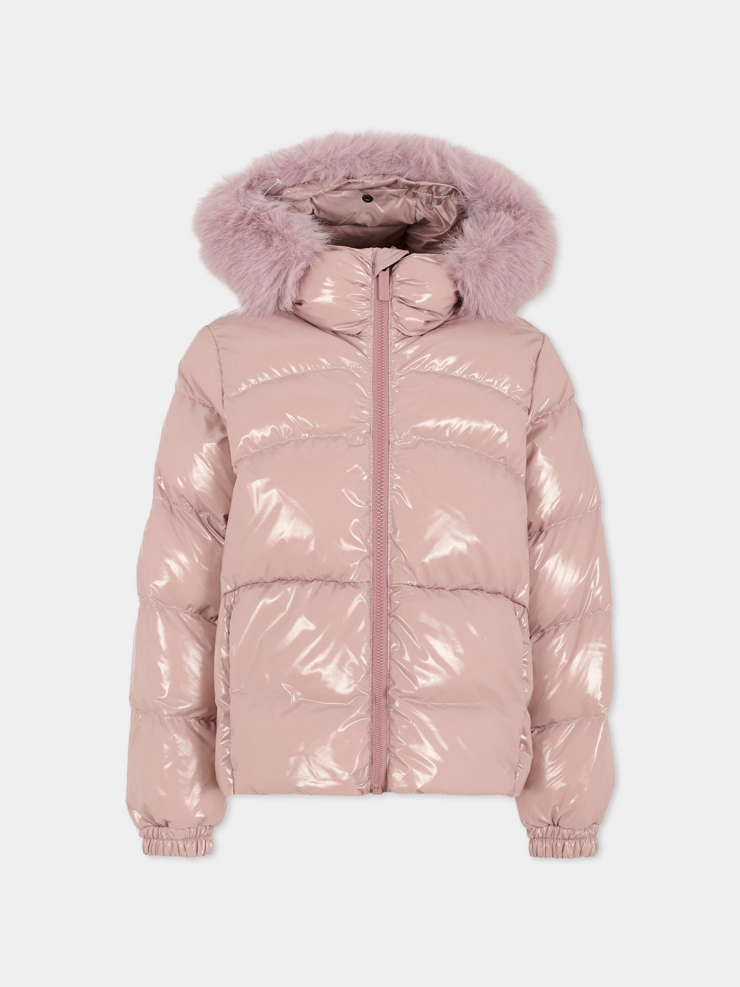 Piumino lilla per bambina con logo,Colmar Originals Kids,3475E 8XV 743