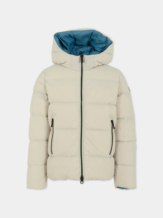 Piumino reversibile grigio per bambino con logo,Colmar Originals Kids,3409 4ZP 718