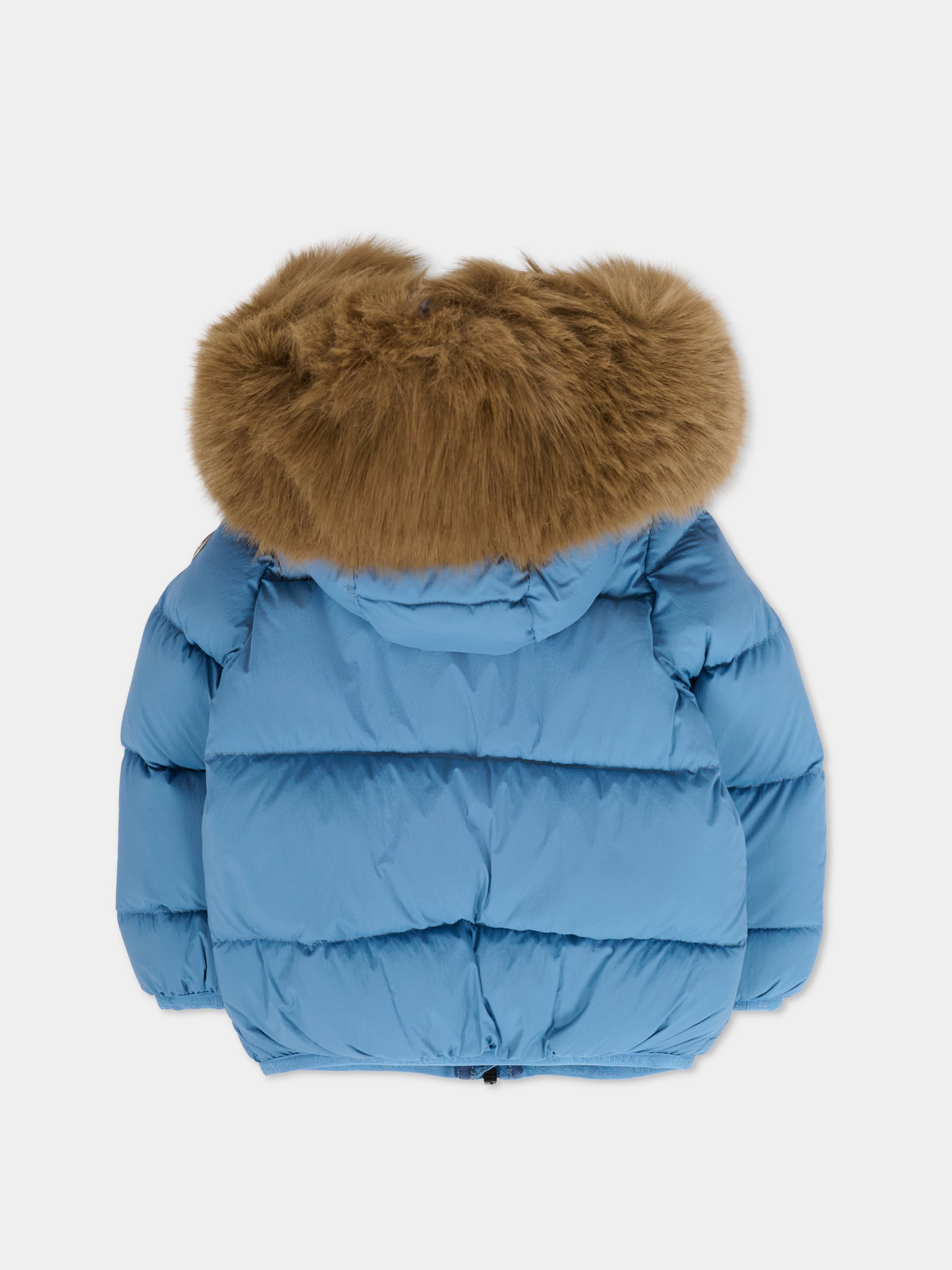 Piumino azzurro per neonato con logo,Colmar Originals Kids,3470E 4ZP 733