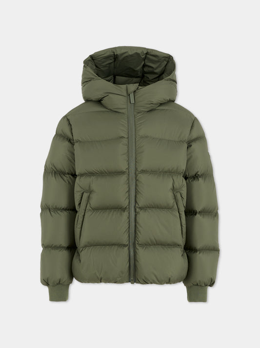 Piumino verde per bambino con logo,Colmar Originals Kids,3473 2XX 498