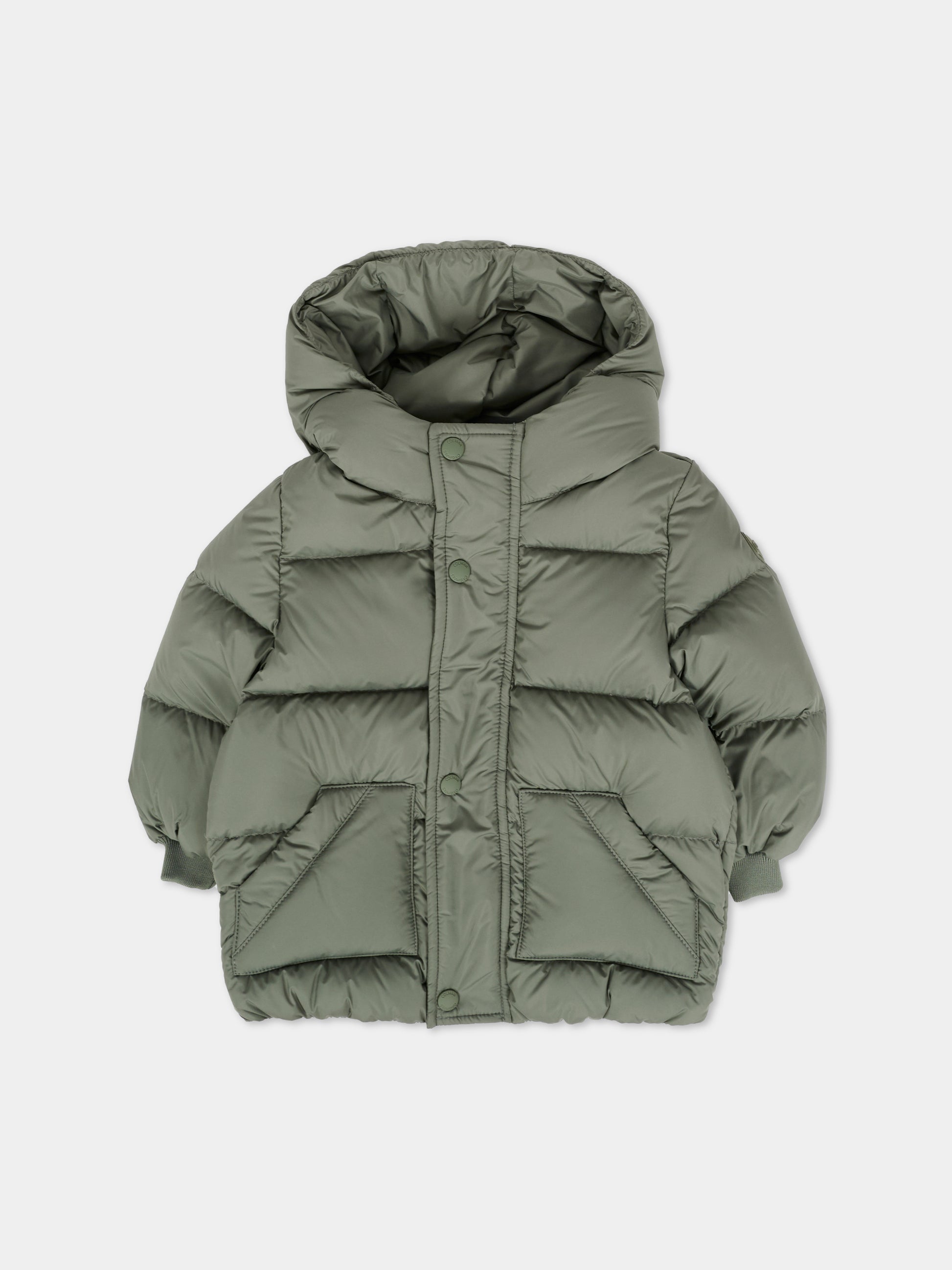 Piumino verde per neonato con logo,Colmar Originals Kids,3484 2XX 498