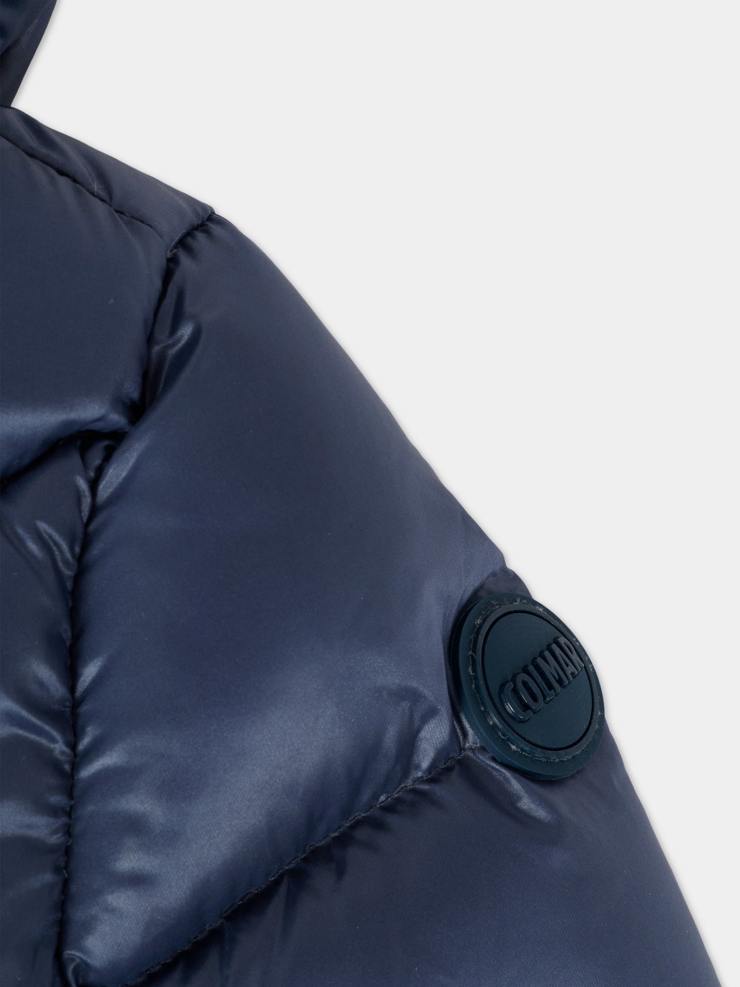 Piumino blu per neonato con logo,Colmar Originals Kids,3488 2ZO 68