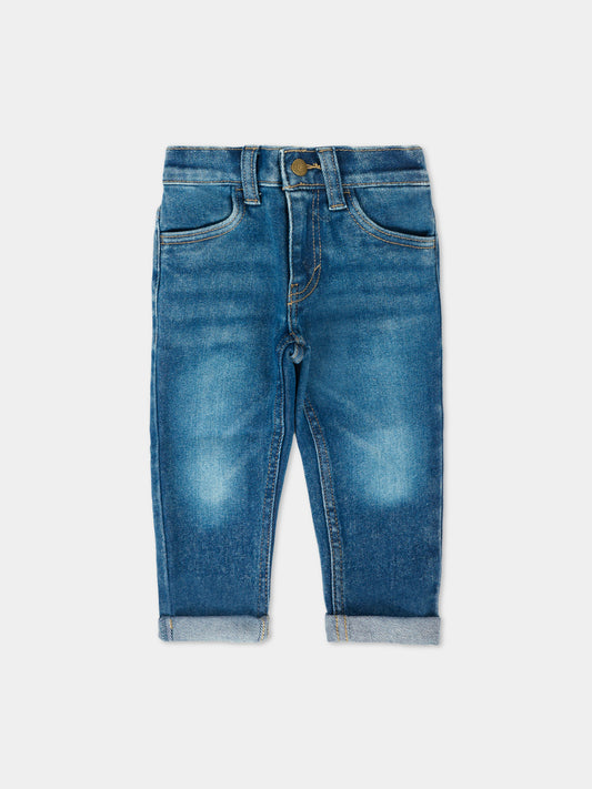 Jeans denim per neonato con logo,Levi's Kids,6EL347 MFW