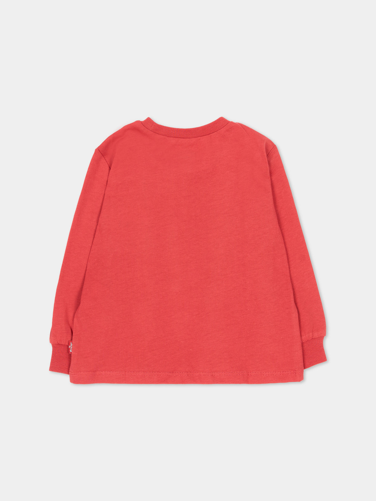 T-shirt a manica lunga rossa per neonato,Levi's Kids,6EP166 R7S