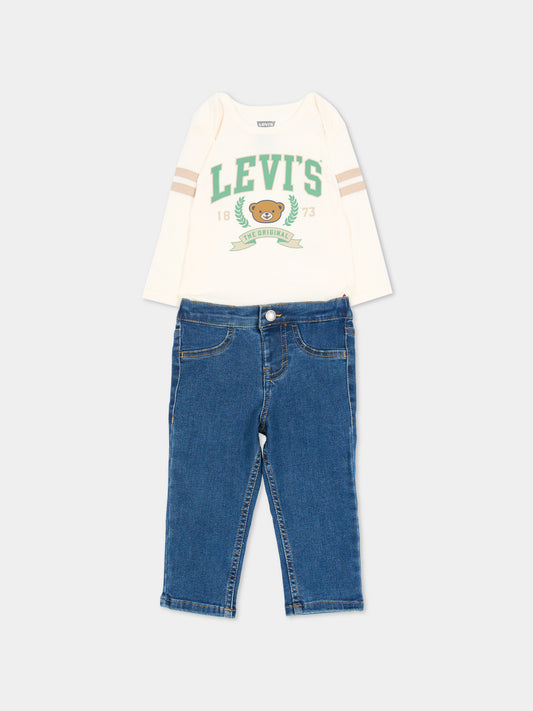 Long multicolor sports outfit for Baby Boy