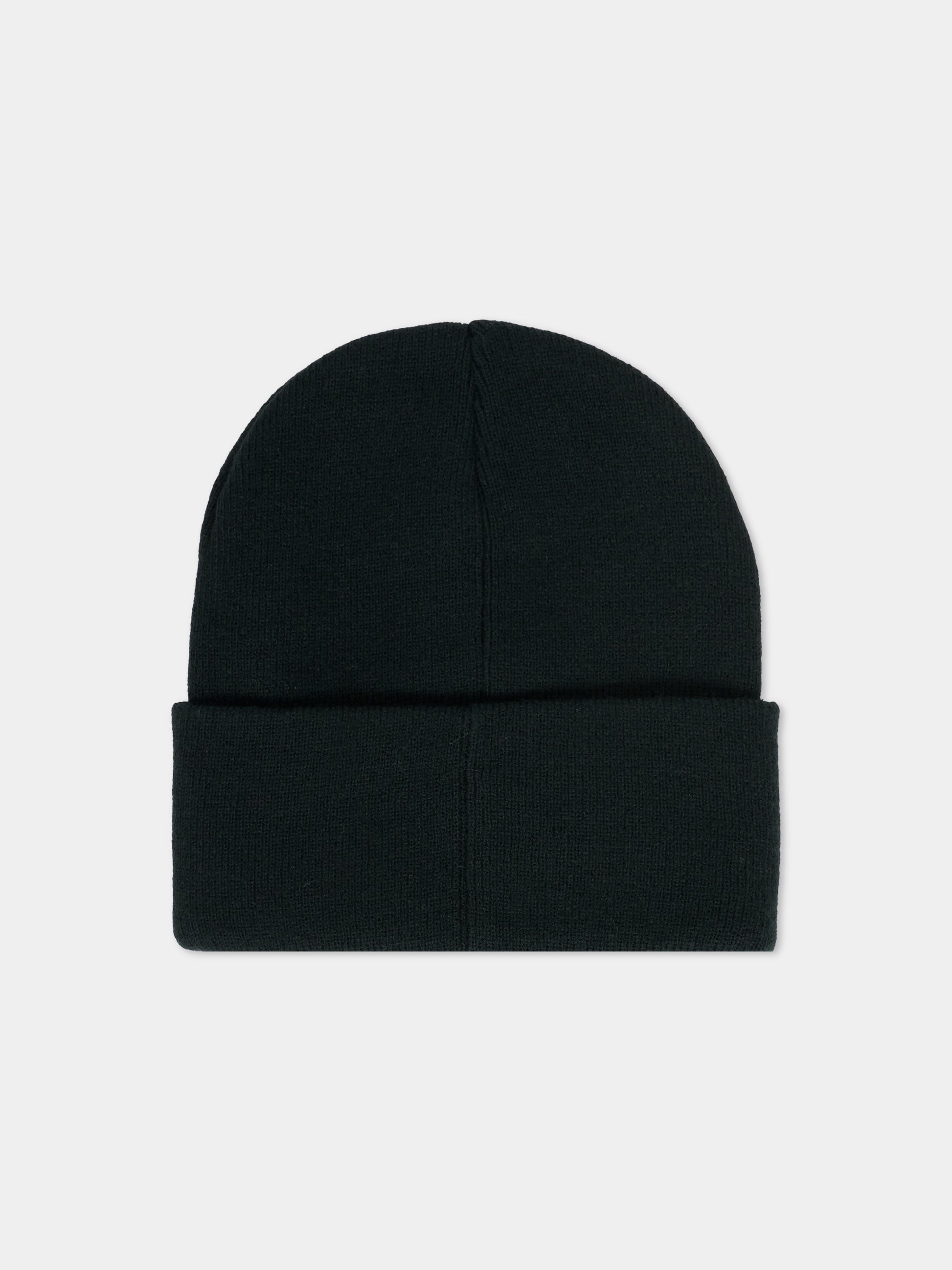 Berretto nero per bambini con logo,Levi's Kids,9A8707 023