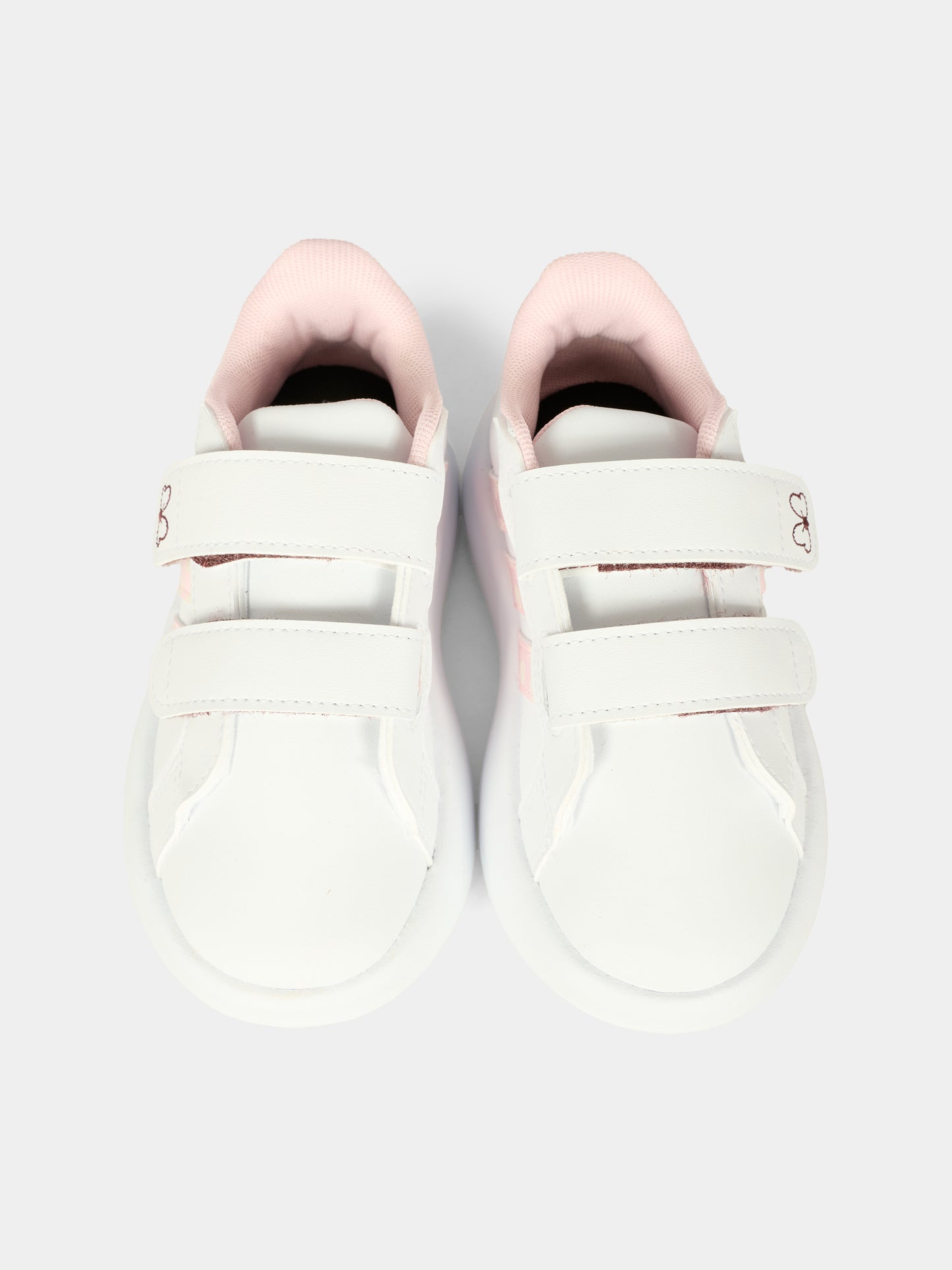 Sneakers Grand Court Minnie bianche per neonata e bambina con fiocco di Minnie,Adidas,JR8130