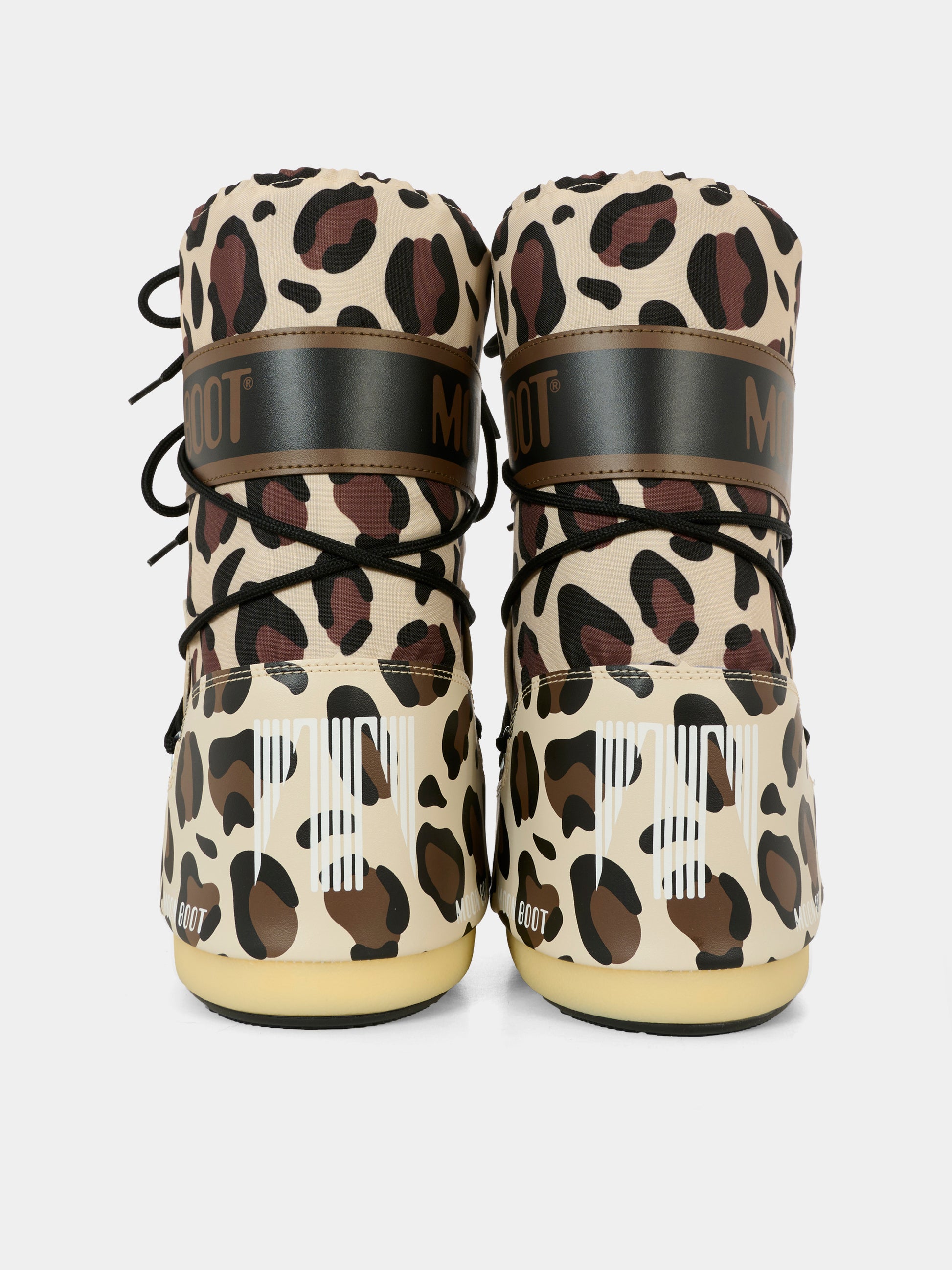 Moon Boot  marroni MB Icon per bambini con motivo animalier,Moon Boot,80D3400300 V010