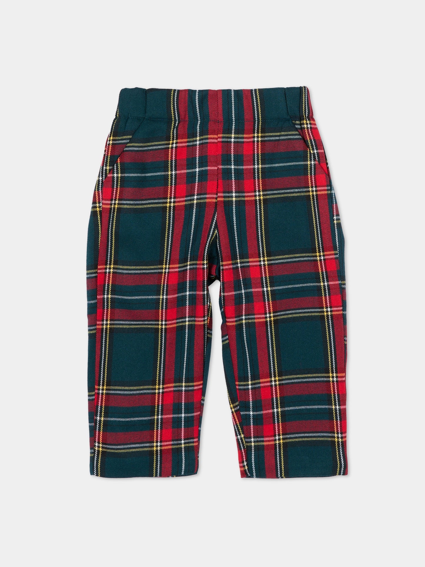 Pantaloni rossi per neonato,La Stupenderia,1TCPN23Z15