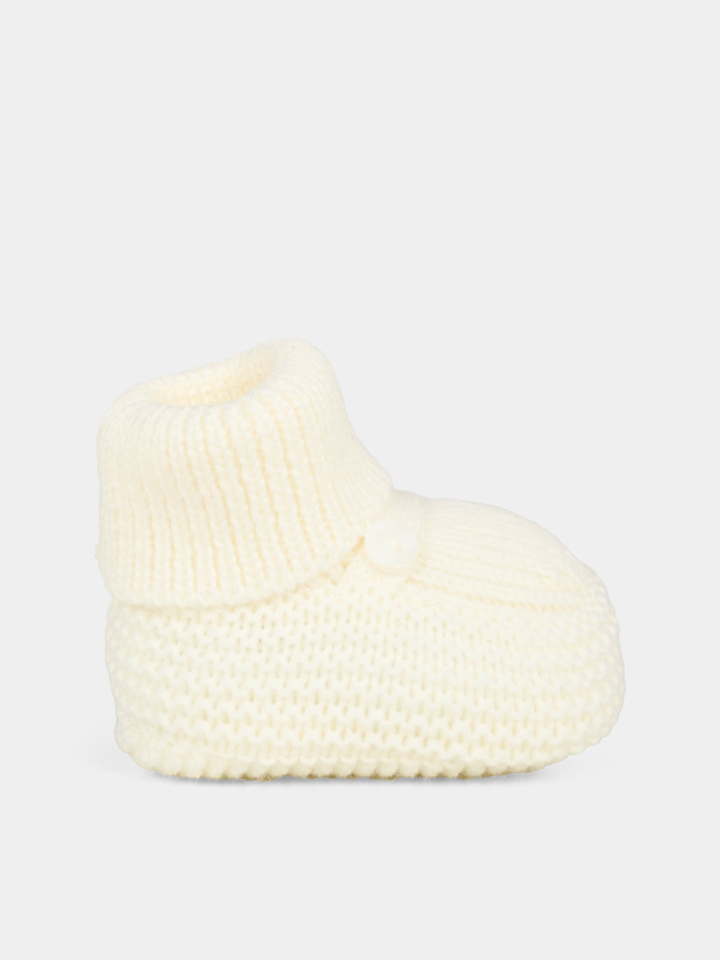 Babbucce grigie per neonati,Little Bear,2138 LATTE/BURRO