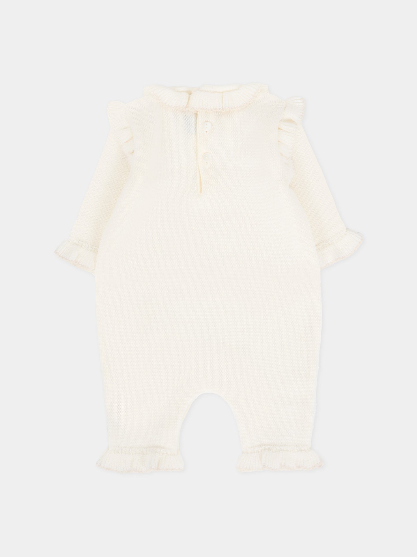 Tutina avorio per neonata,Little Bear,2133 LATTE/BURRO