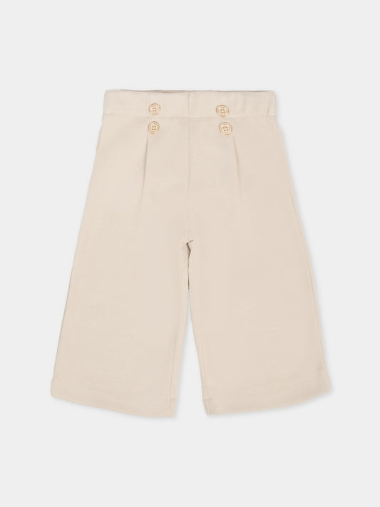Pantaloni beige per neonata,Mayoral,2588 065