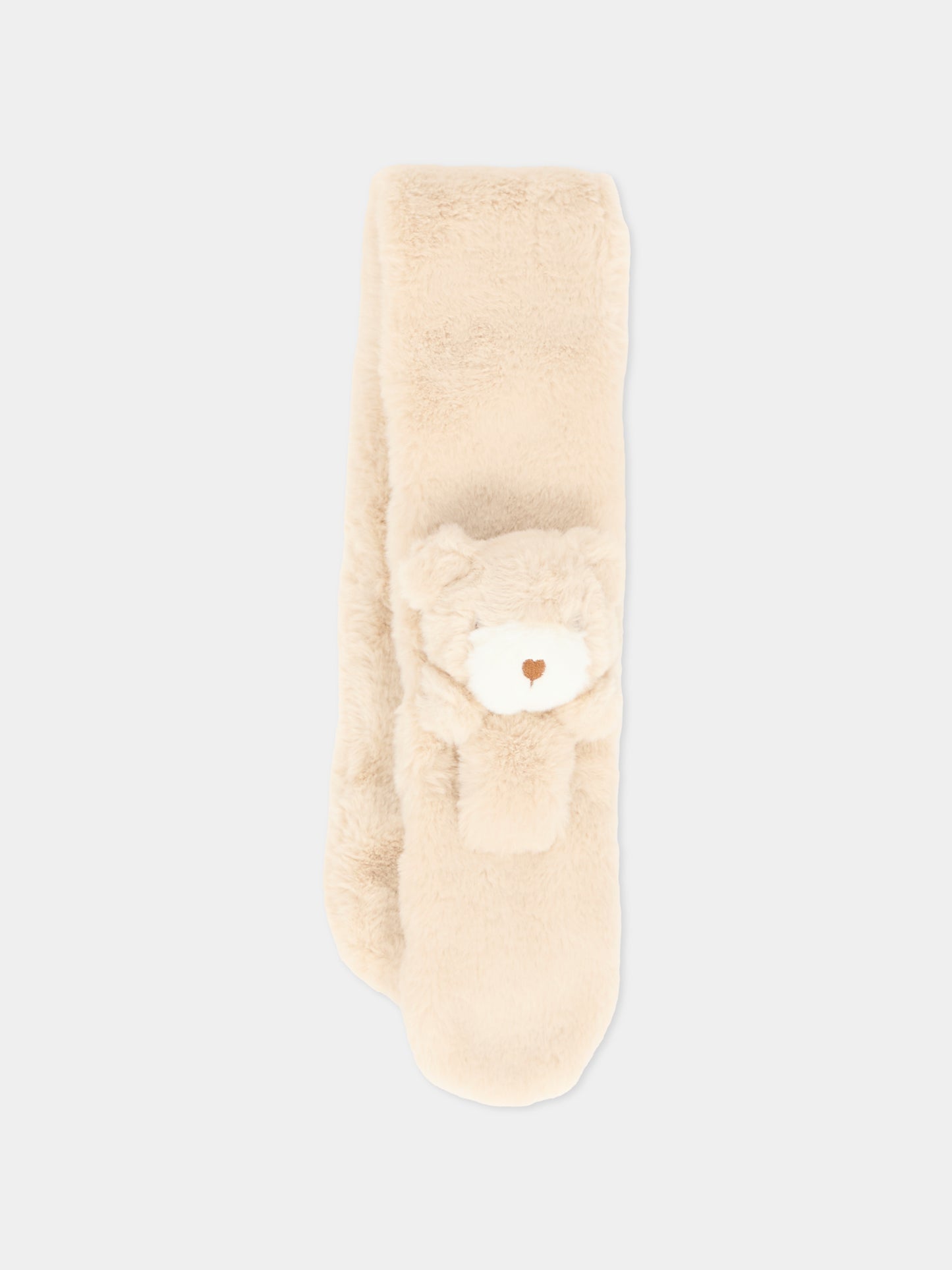 Set accessori beige per neonata con orsetto,Mayoral,10020 065