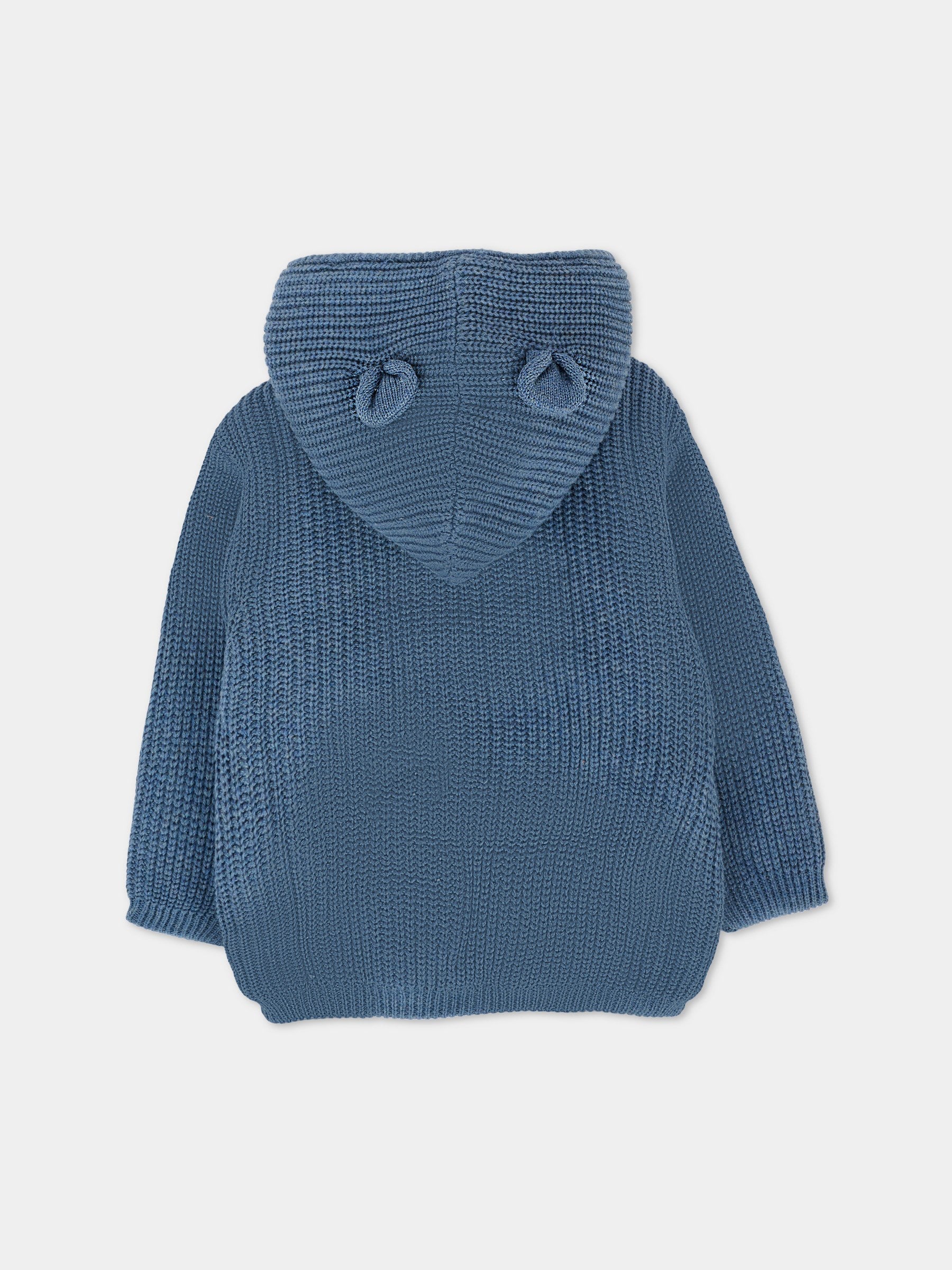 Cardigan blu per neonato,Mayoral,2350 75