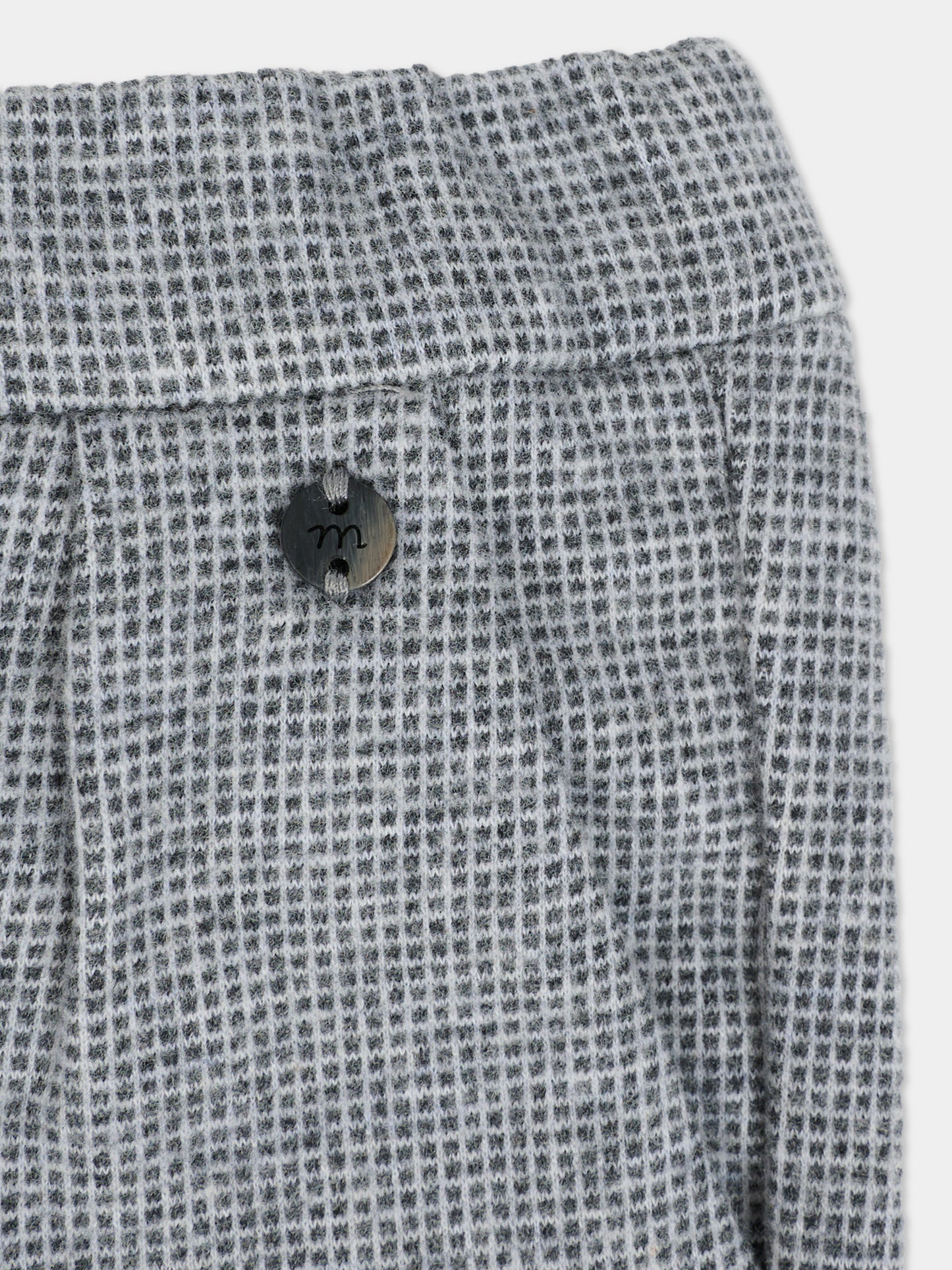 Pantaloni grigi per neonato con logo,Mayoral,2511 014