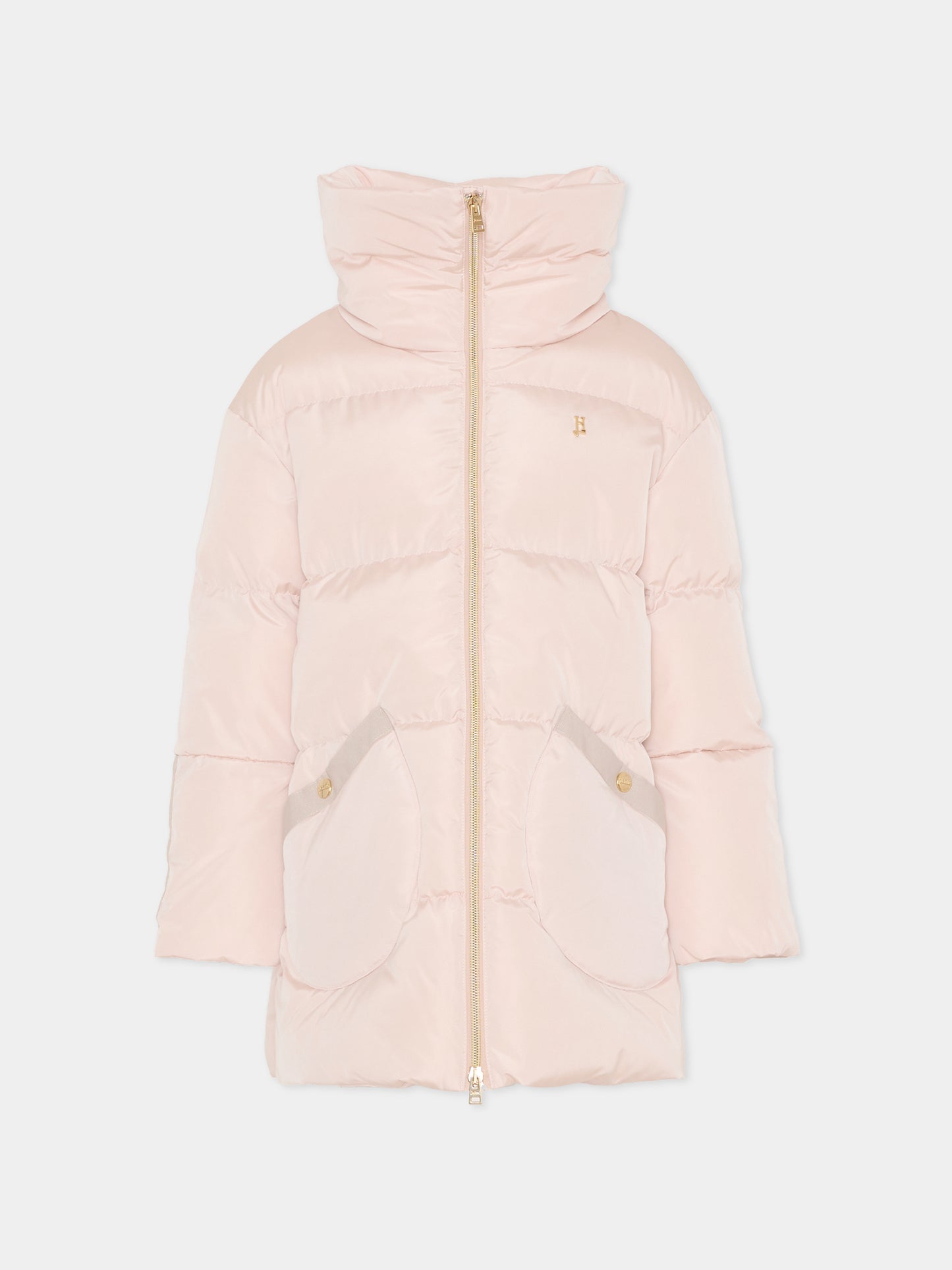 Piumino rosa per bambina,Herno Kids,PI000191G 20045 4000
