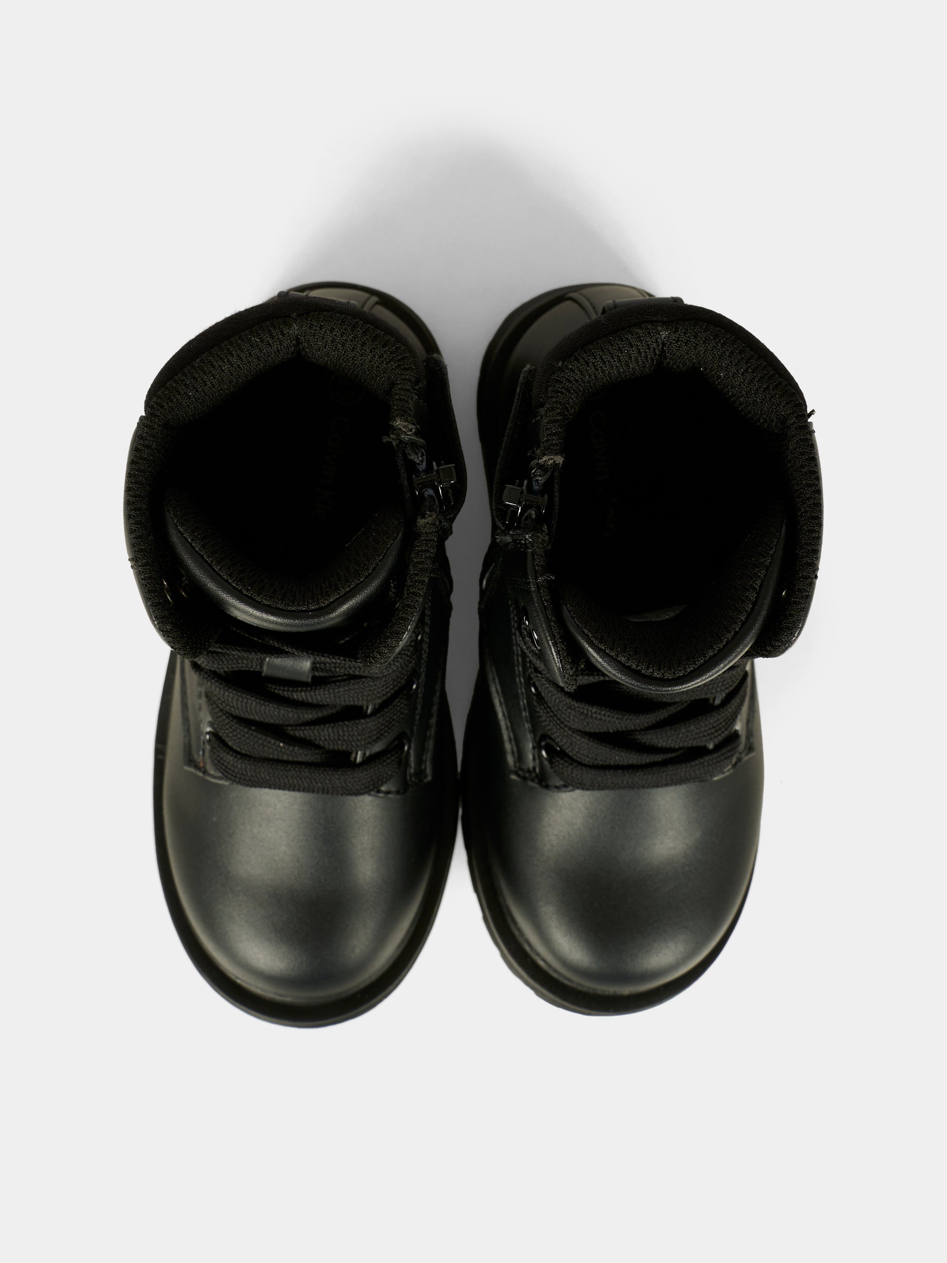 Abfibi neri per bambini con logo,Calvin Klein Kids,V1A5 83116 1464999