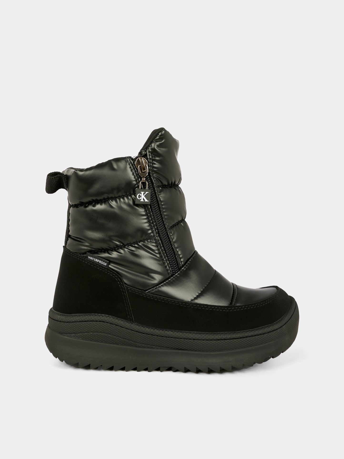 Stivali da neve neri per bambini,Calvin Klein Kids,V3A5 83140 1862999