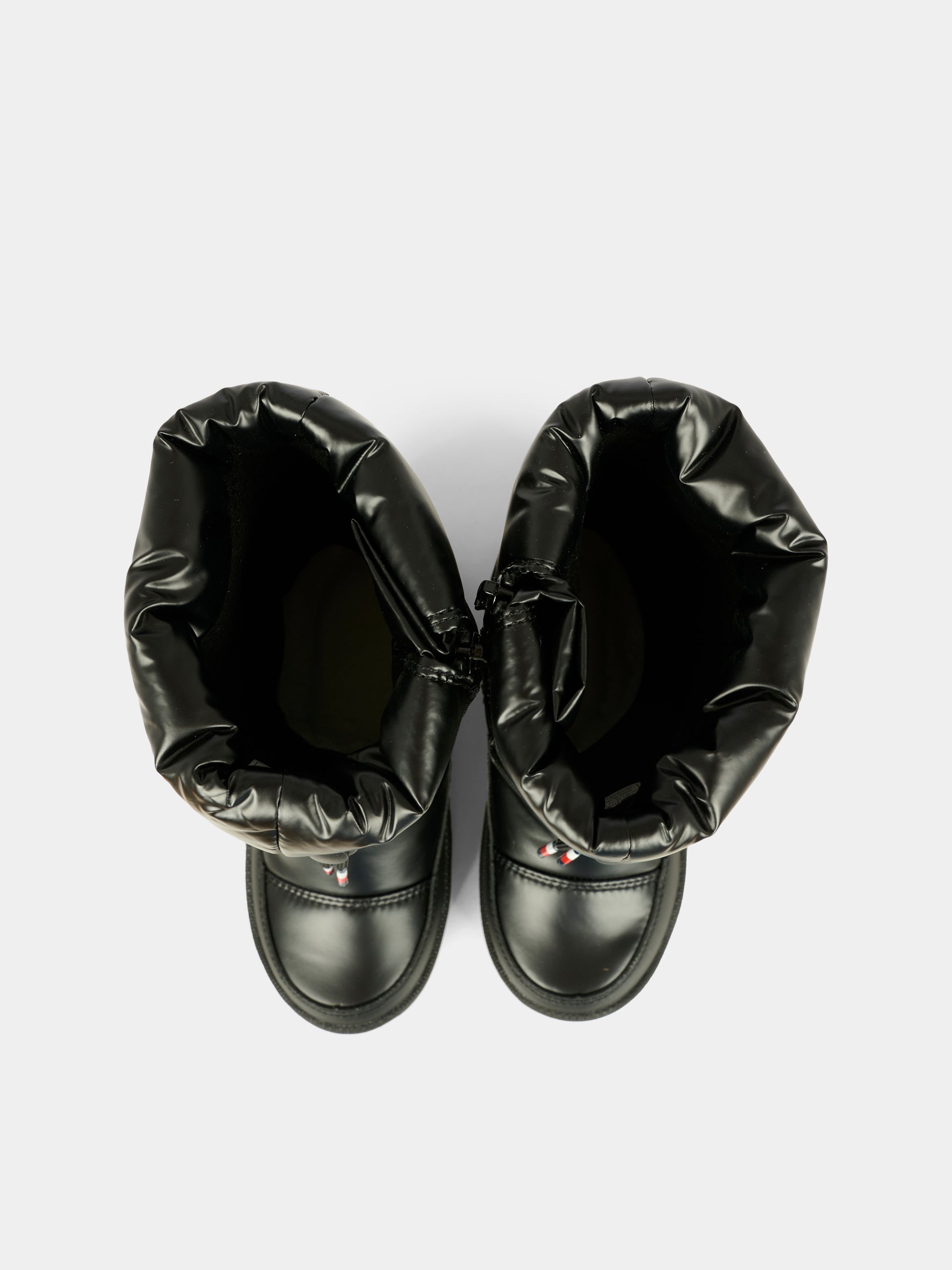 Stivali da neve neri per bambina con bandierina,Tommy Hilfiger Junior,T3A6 34053 1474999