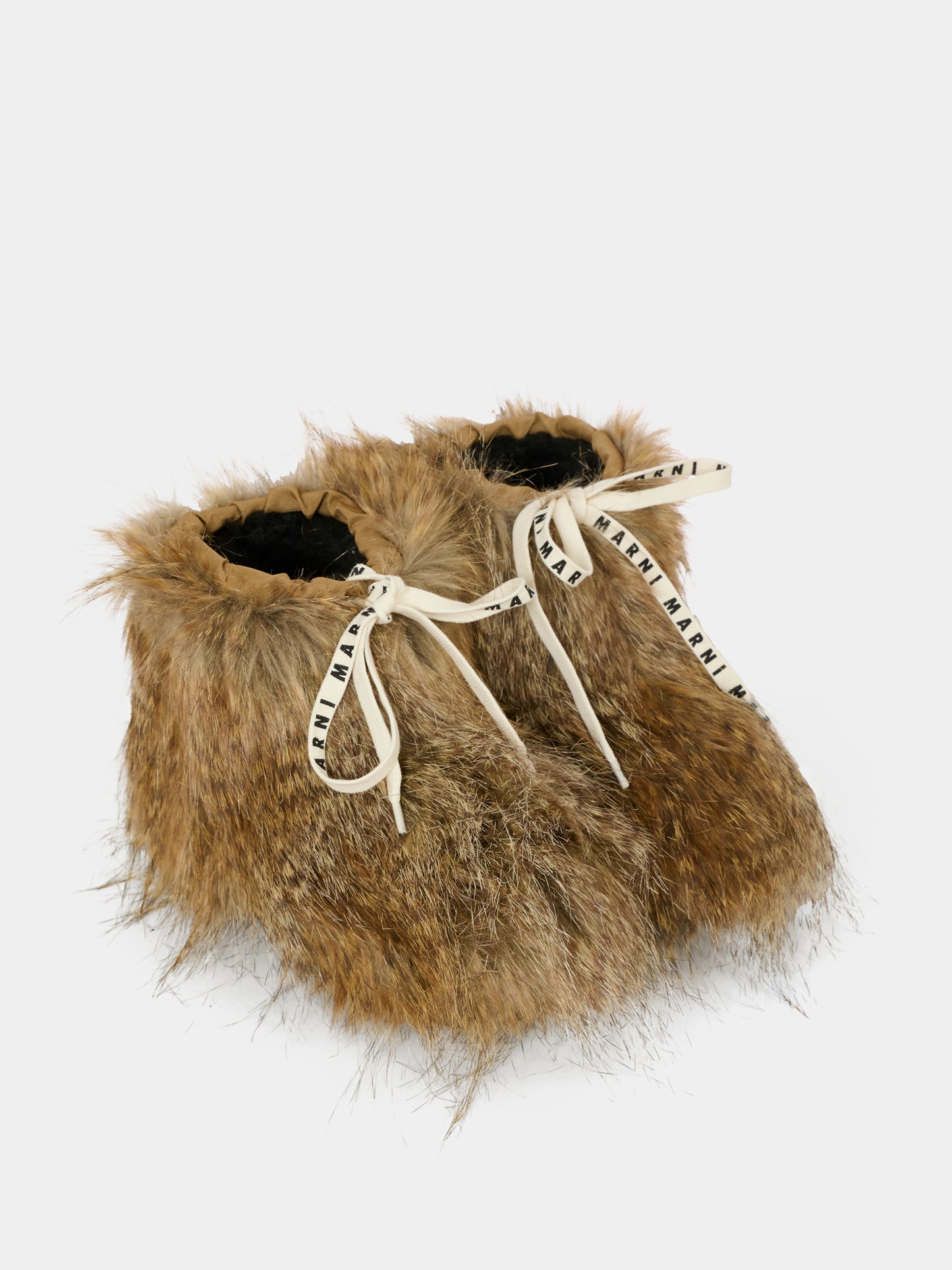 Stivaletti marroni per bambina con logo,Marni Kids,75370 - VAR3