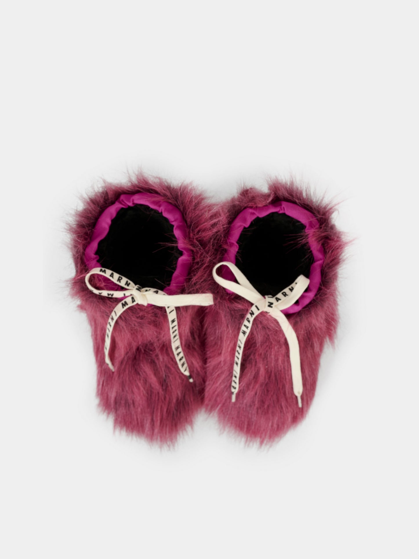 Stivaletti fucsia per bambina con logo,Marni Kids,75370 - VAR2