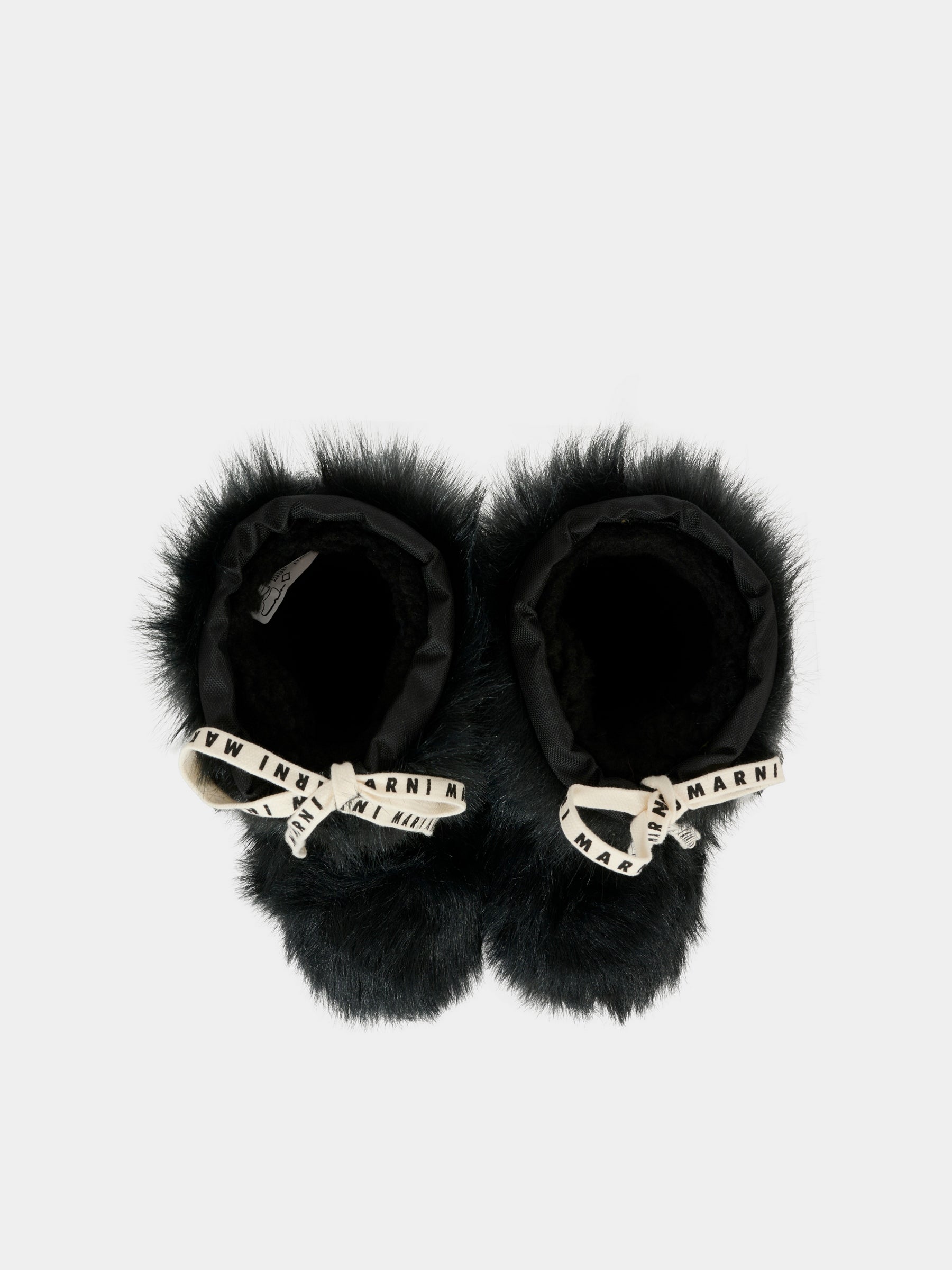 Stivali neri per bambina con logo,Marni Kids,75371 - VAR2