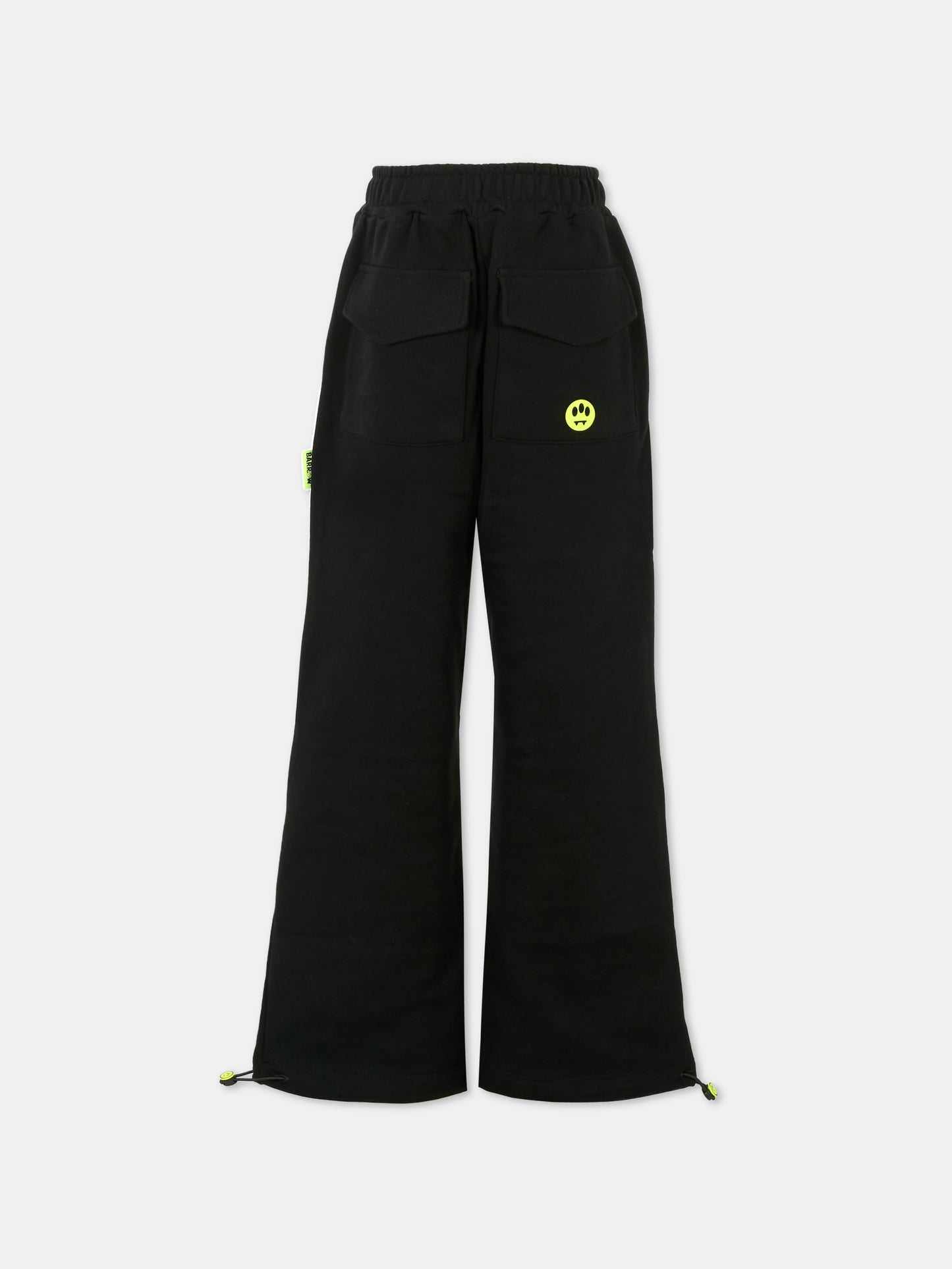 Pantaloni neri per bambini con smile,Barrow,F5BKJUFP038 110