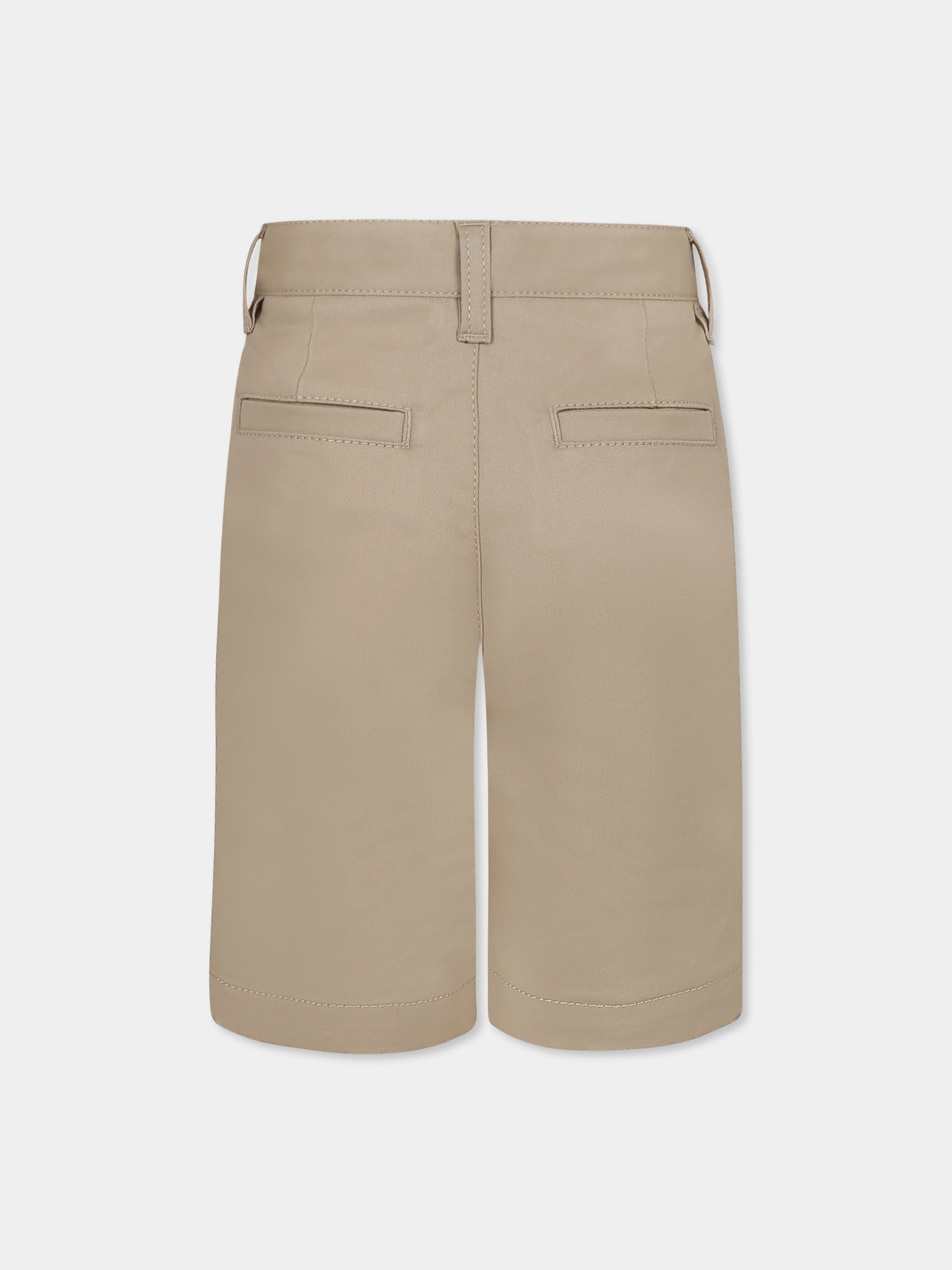 Shorts beige per bambino,Boss,J51990 249
