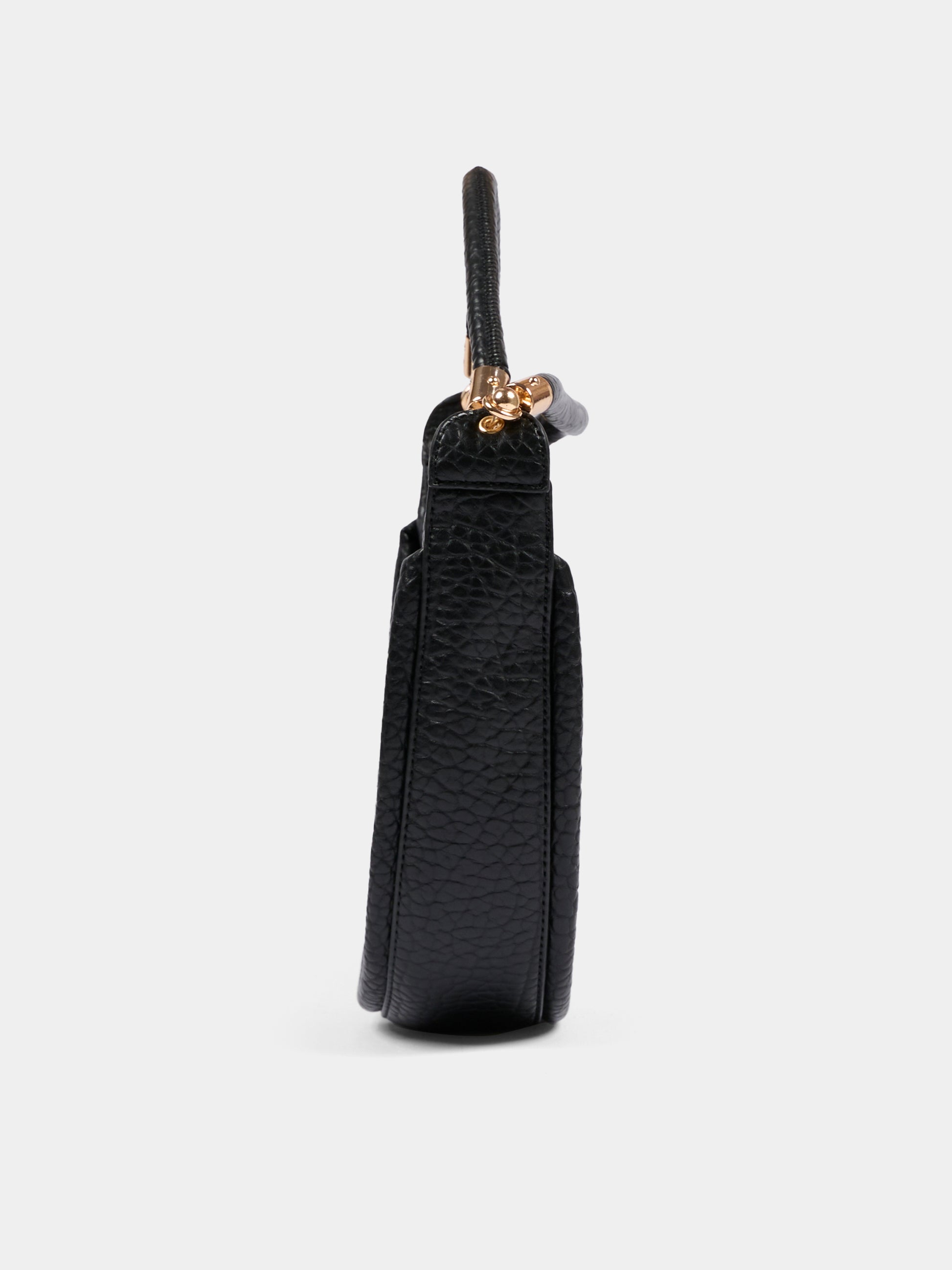 Borsa nera per bambina con logo,Msgm Kids,F5MSJGBA096 110