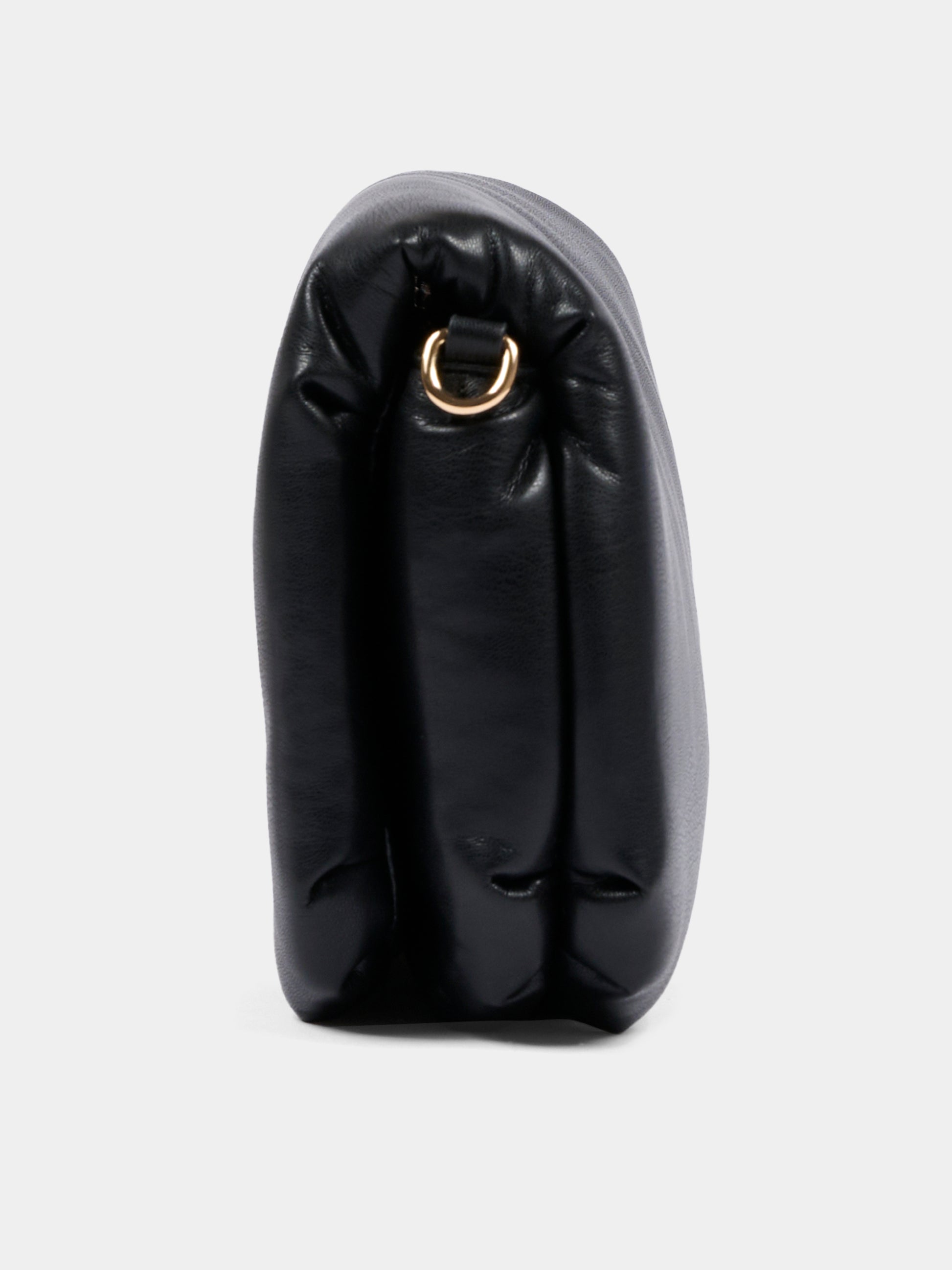 Borsa nera per bambina con logo,Msgm Kids,F5MSJGBA100 110