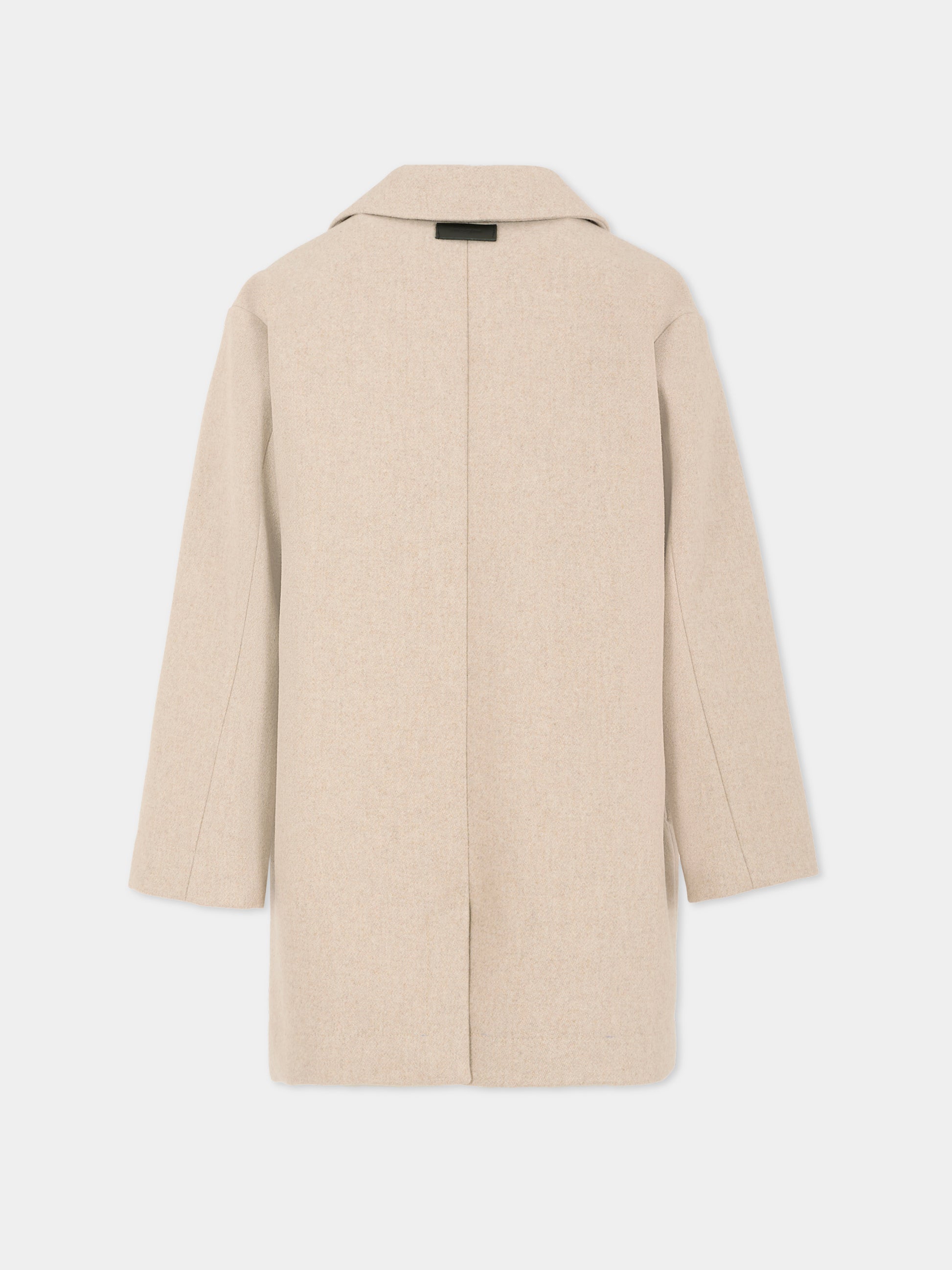 Cappotto grigio per bambini con patch,Msgm Kids,F5MSJUCO058 MS042